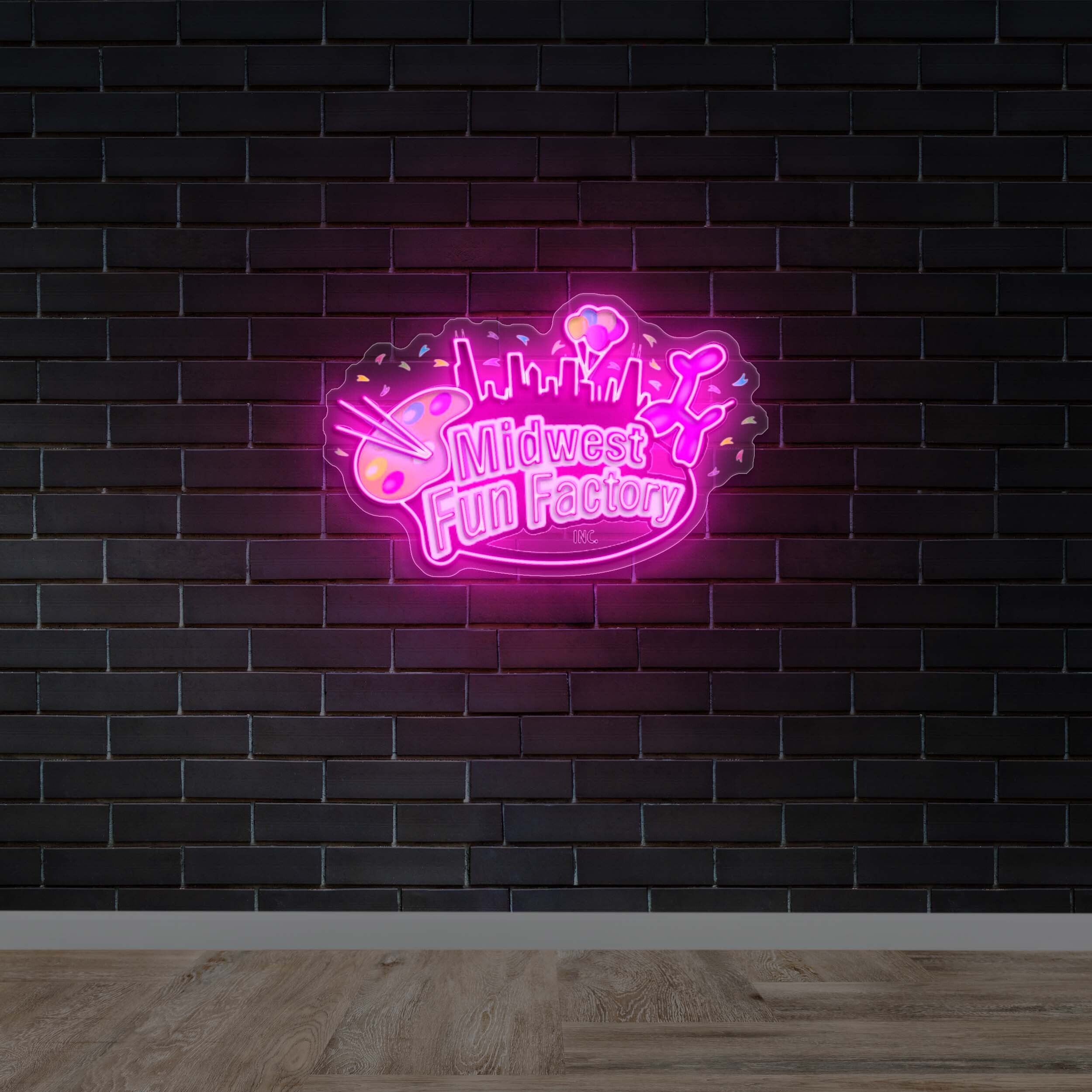 Midwest Fun Factory - Premium Neon Artwork