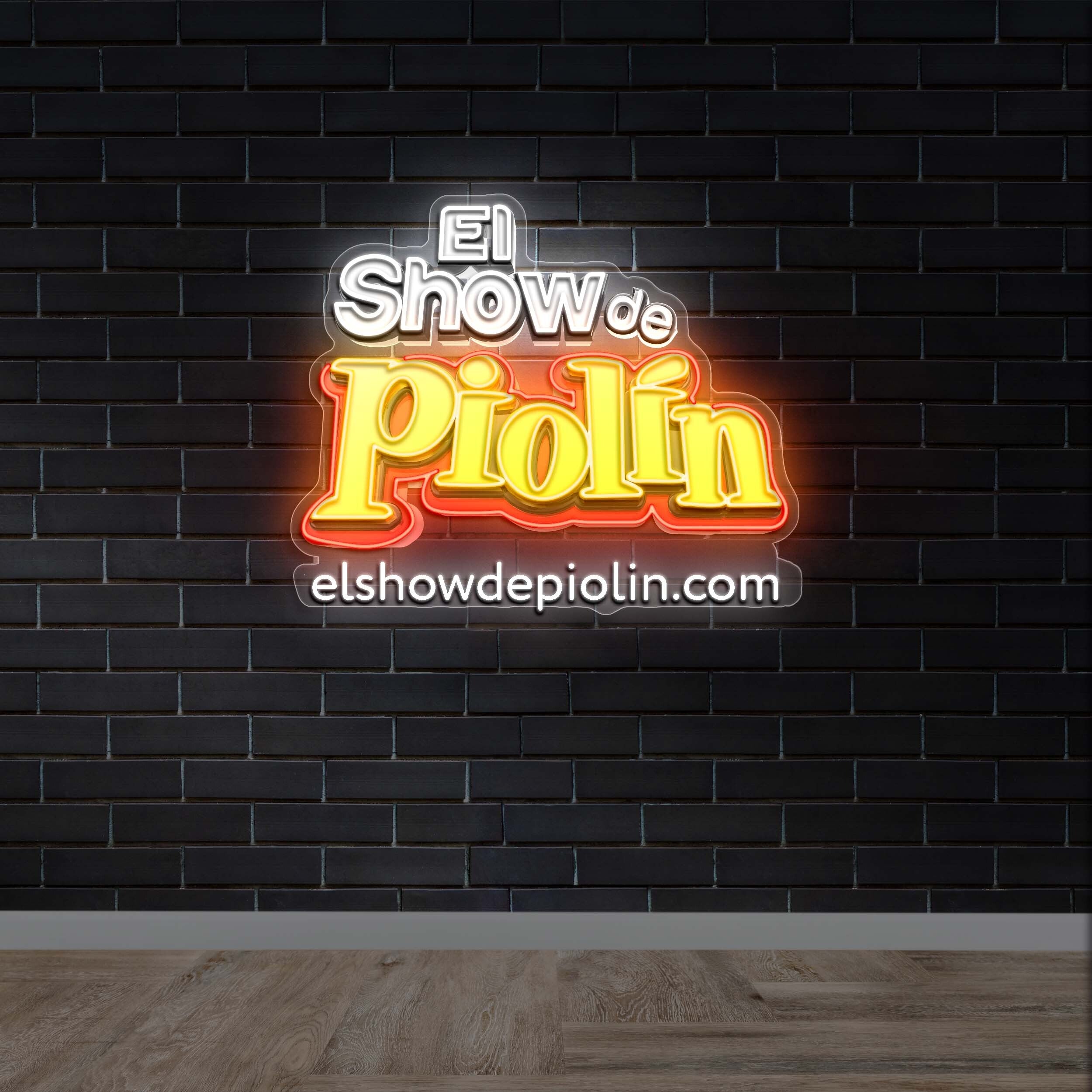 El Show de Piolin - Premium Neon Artwork