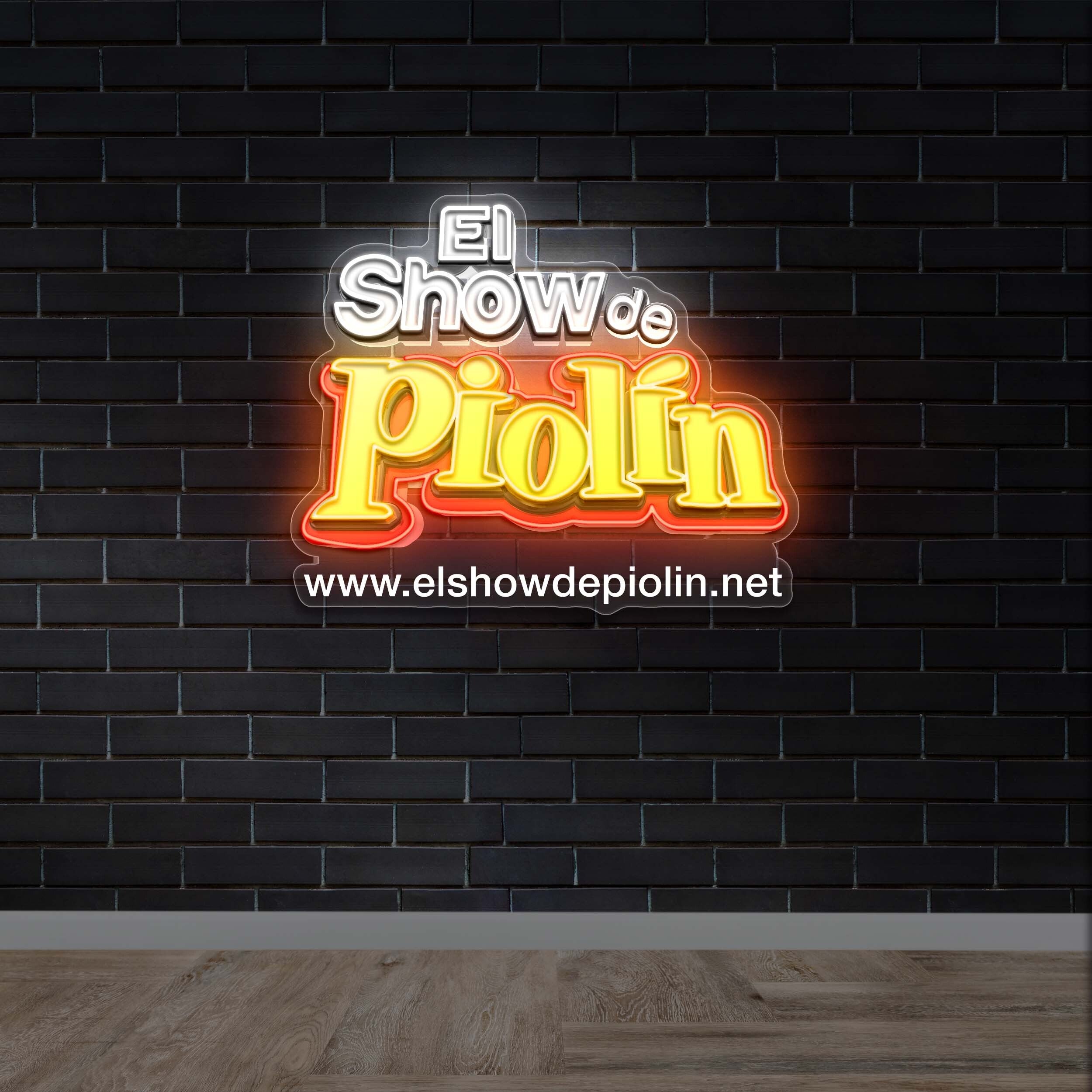 El Show de Piolin - Premium Neon Artwork