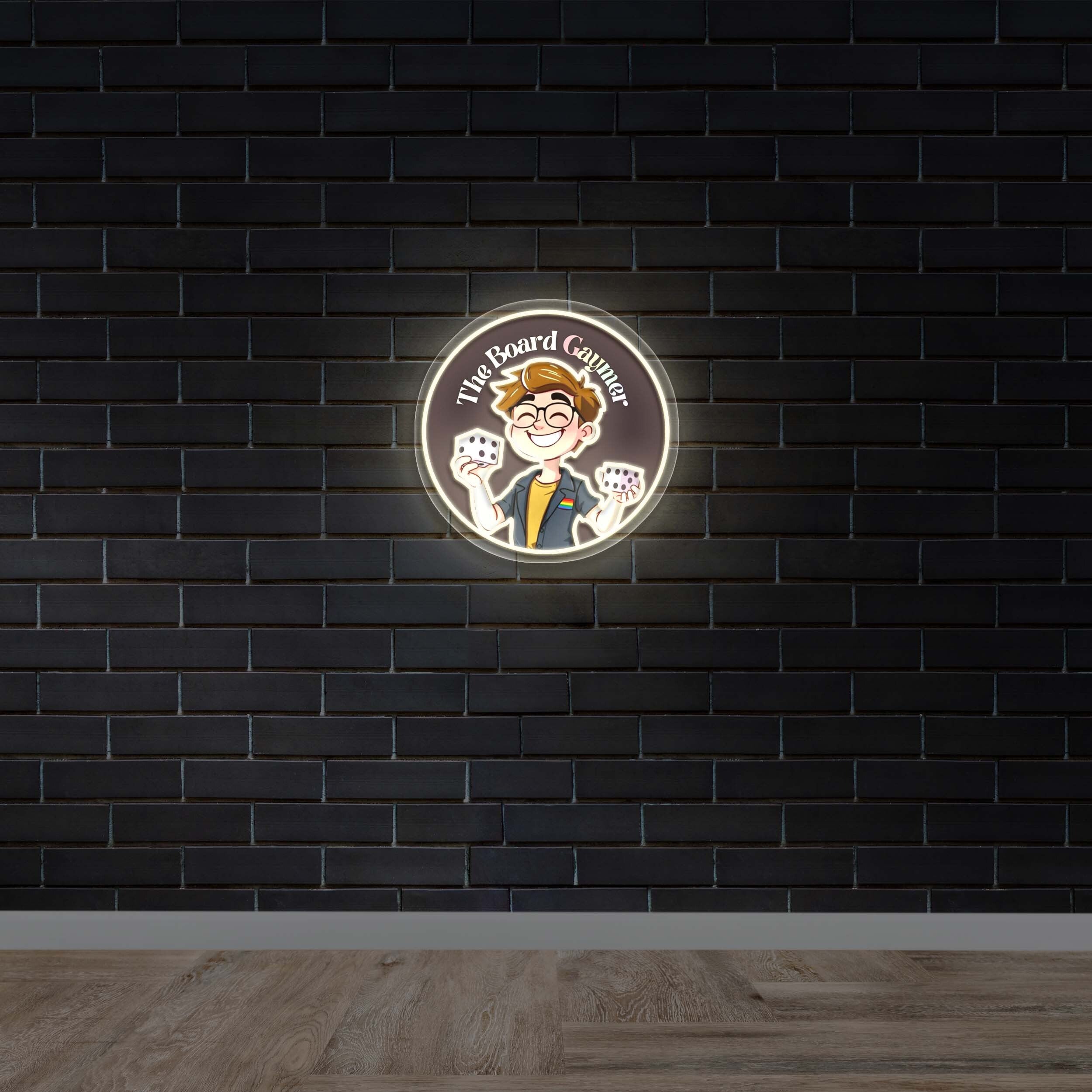 The Board Gaymer – Premium Neon Artwork