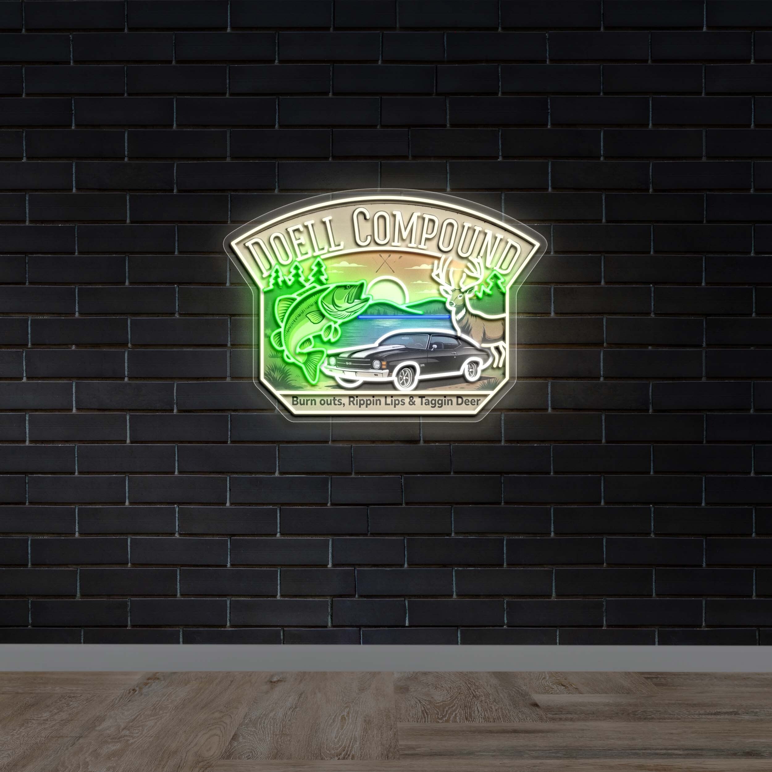 Doell Compound - Premium Neon Artwork