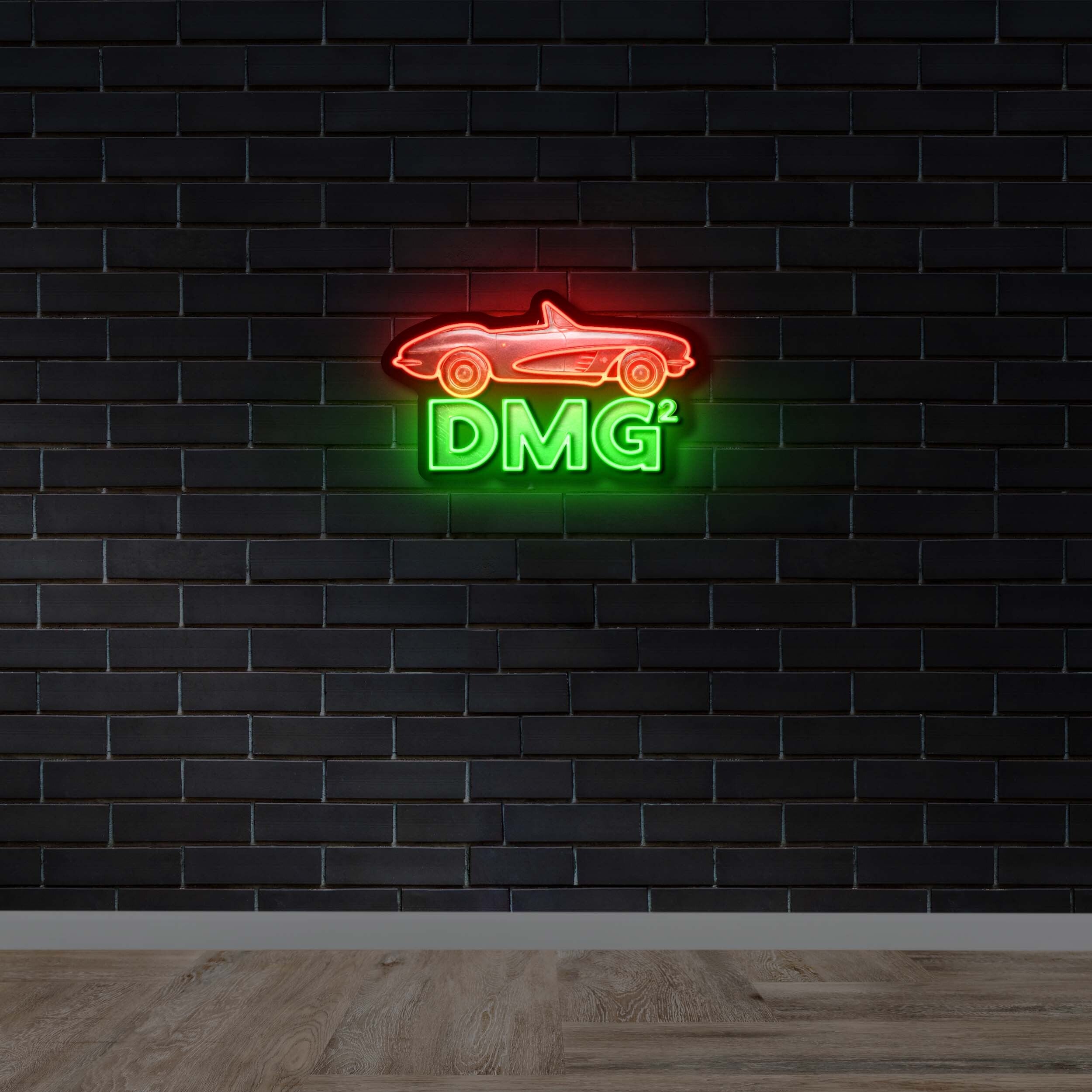 DMG - Premium Neon Artwork