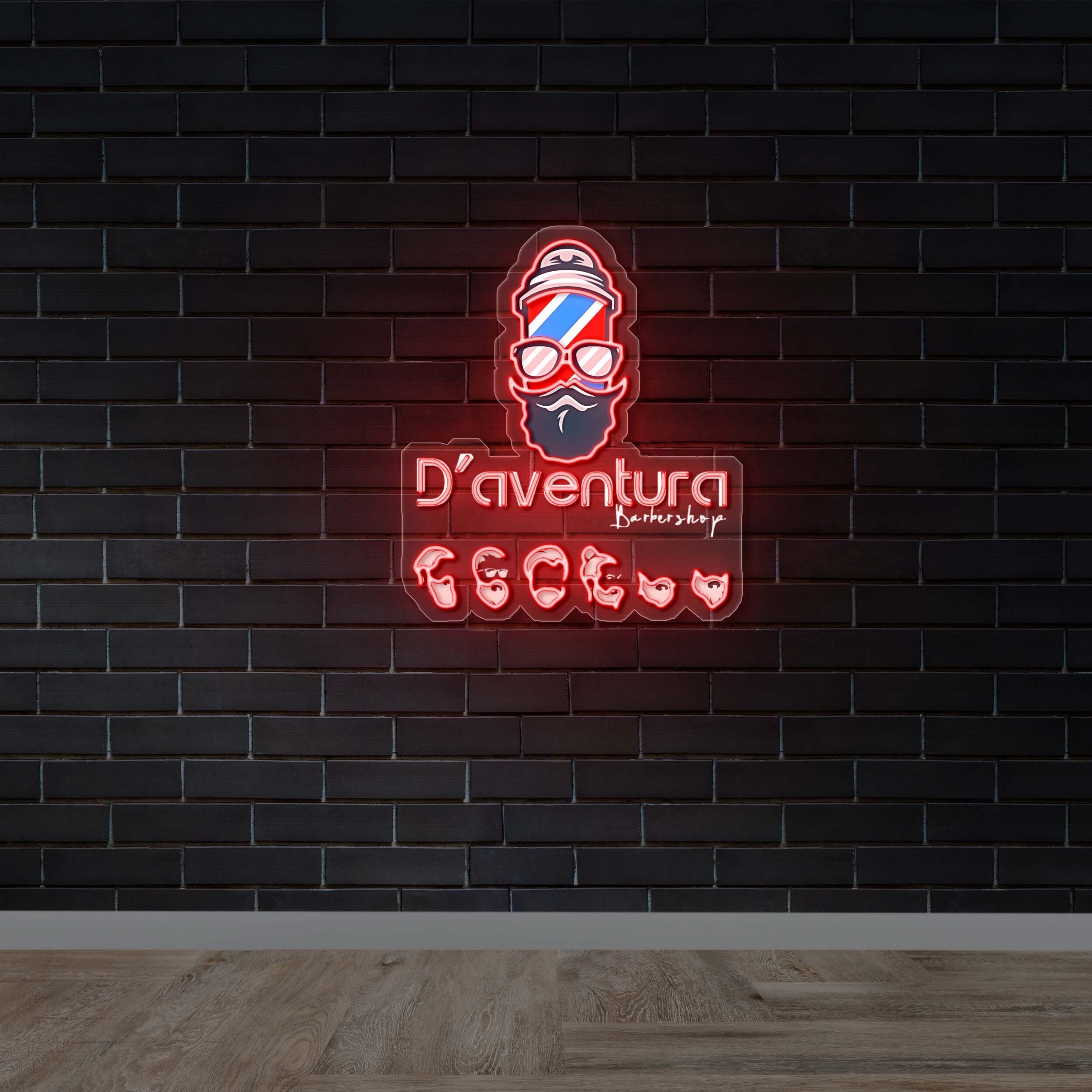 D'aventura - Premium Neon Artwork