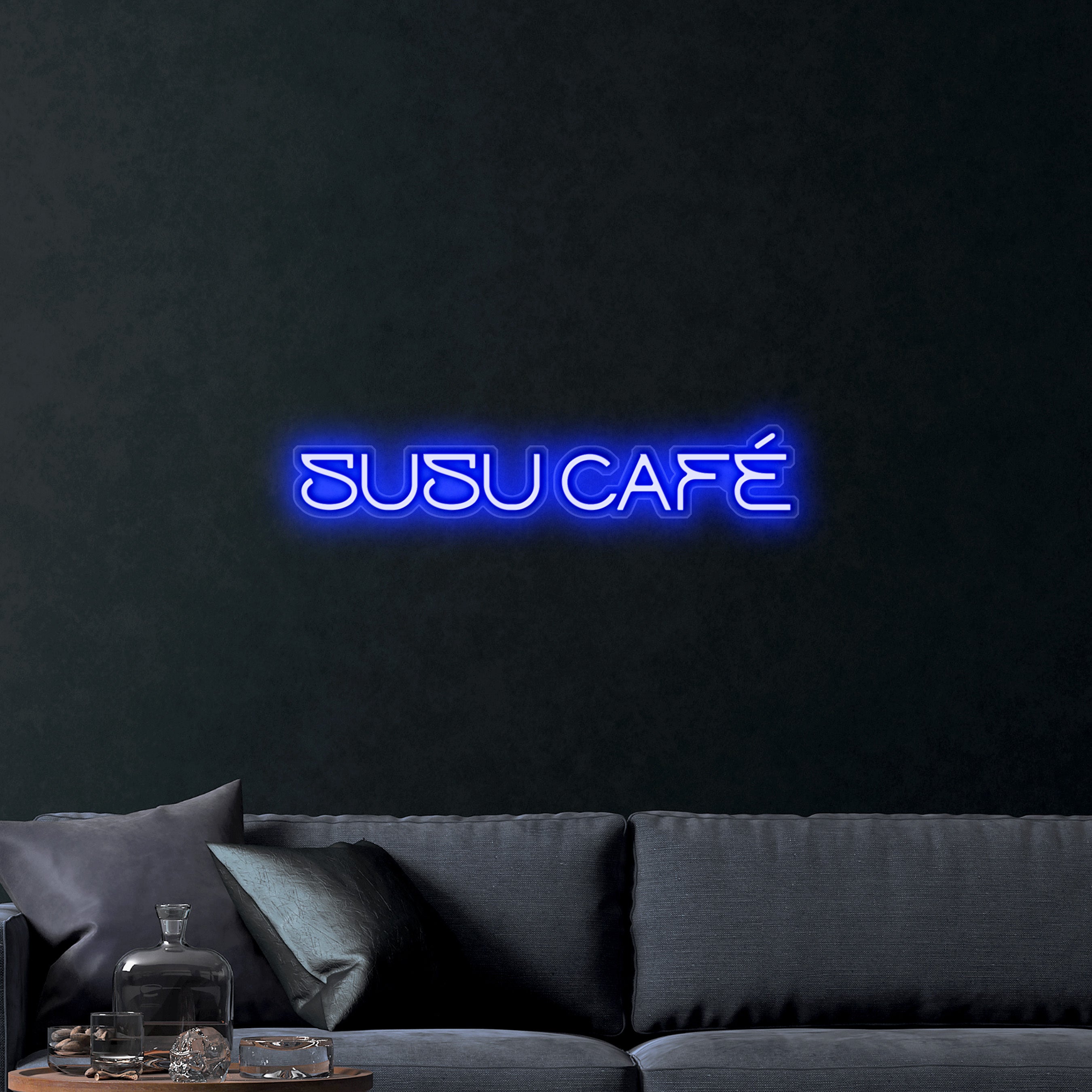 Susu Cafe – Premium Neon Artwork