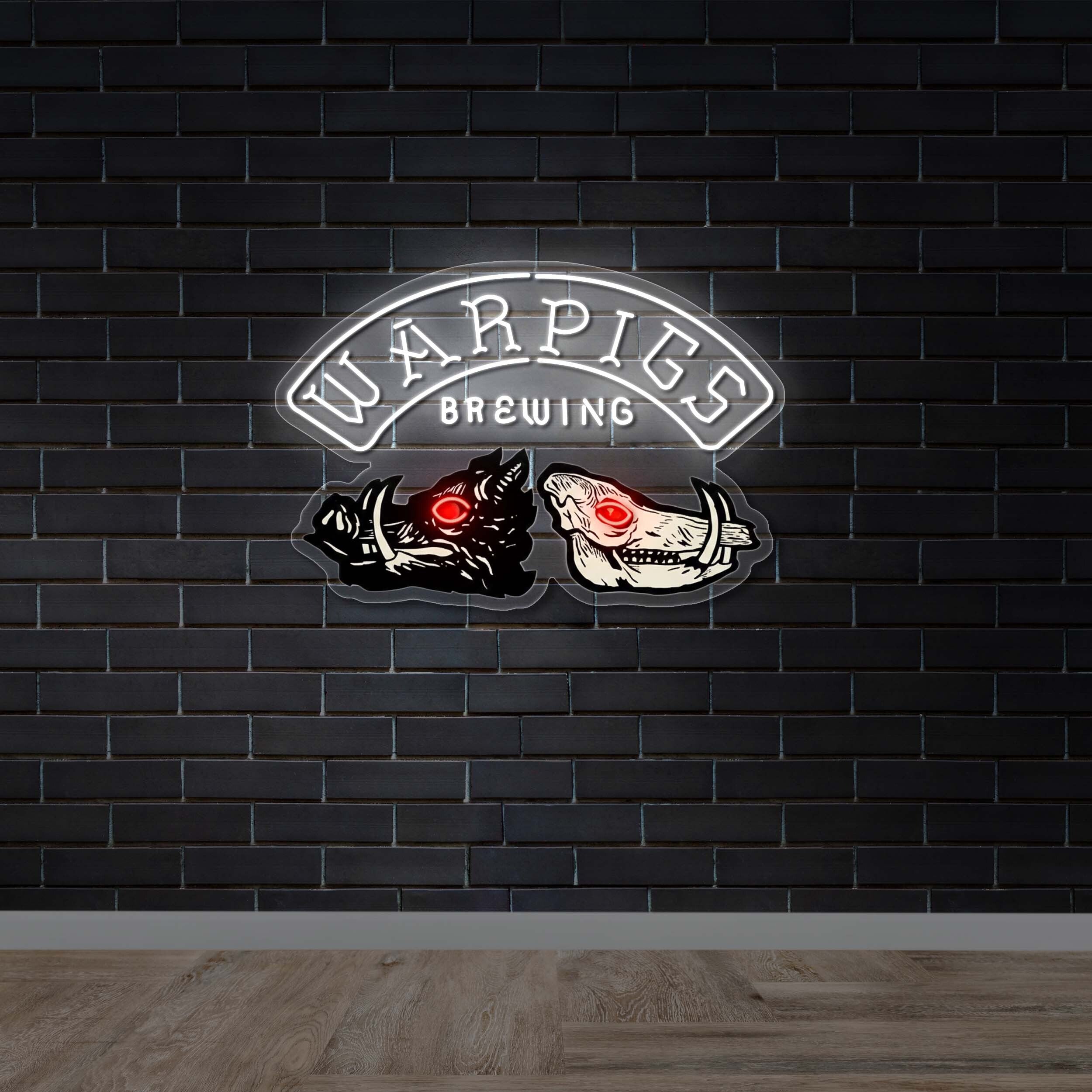 WARPIGS BREWING - Premium Neon Artwork