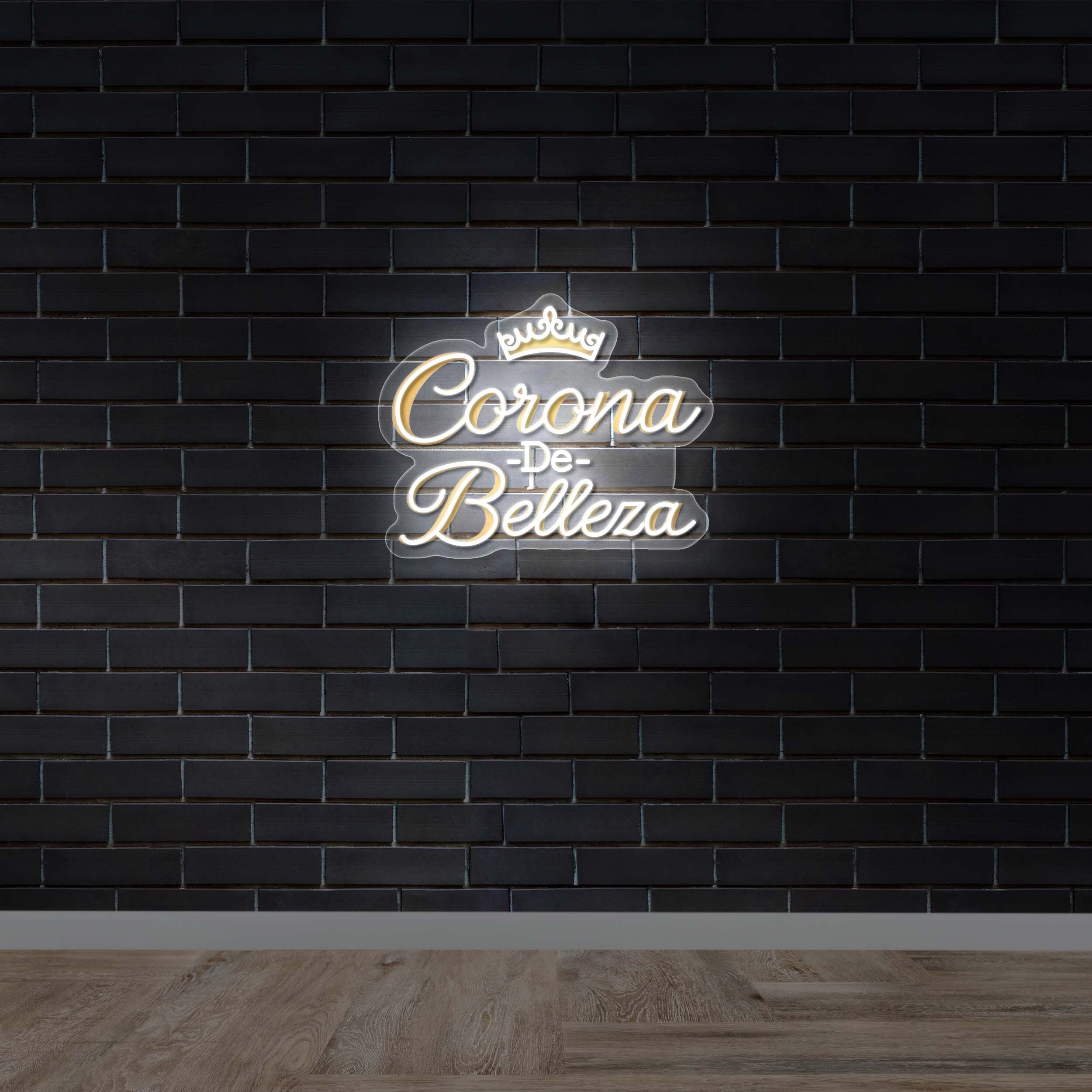 CORONA DE BELLEZA - Premium Neon Artwork
