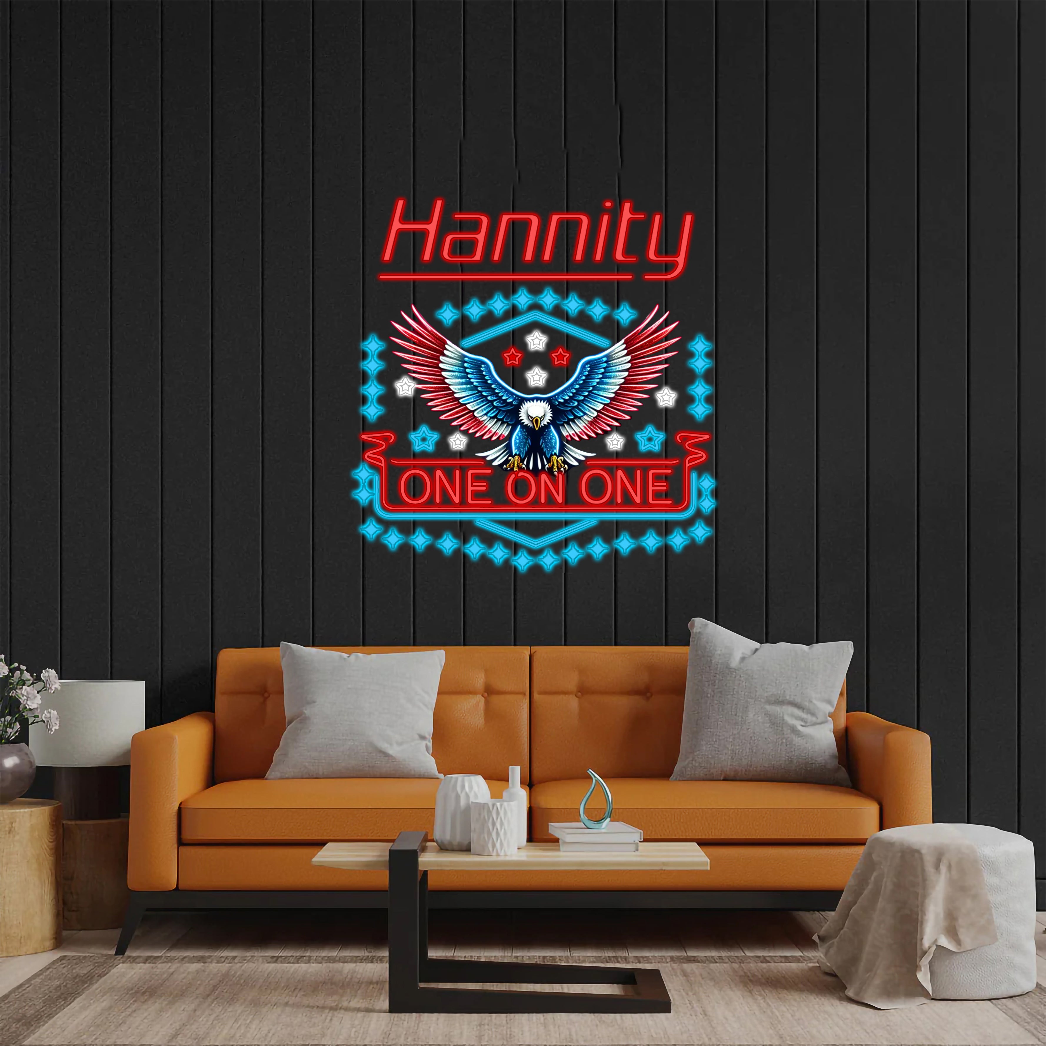 Hannity One On One - Premium Neon Artwork