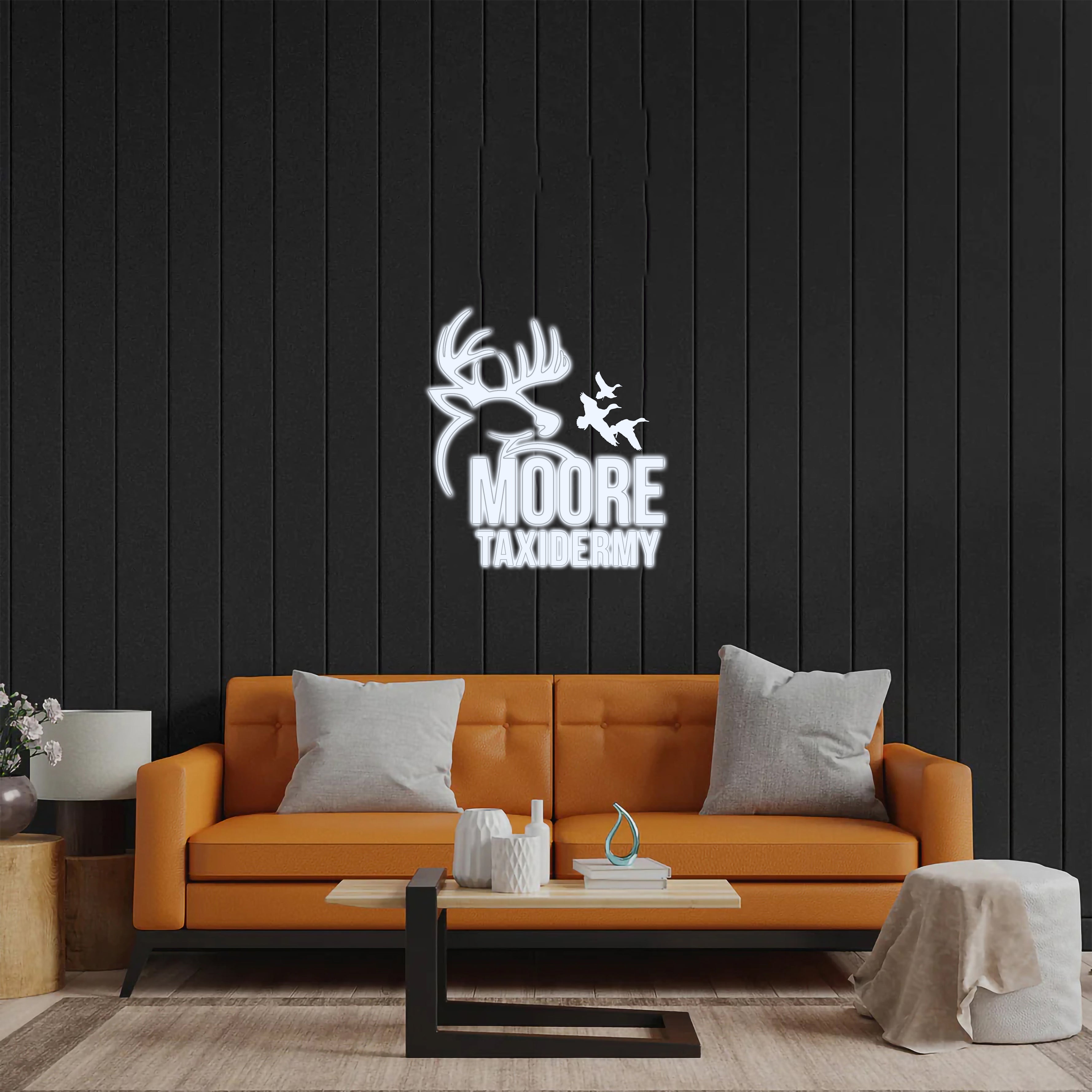 Moore Taxidermy - Premium Neon Artwork