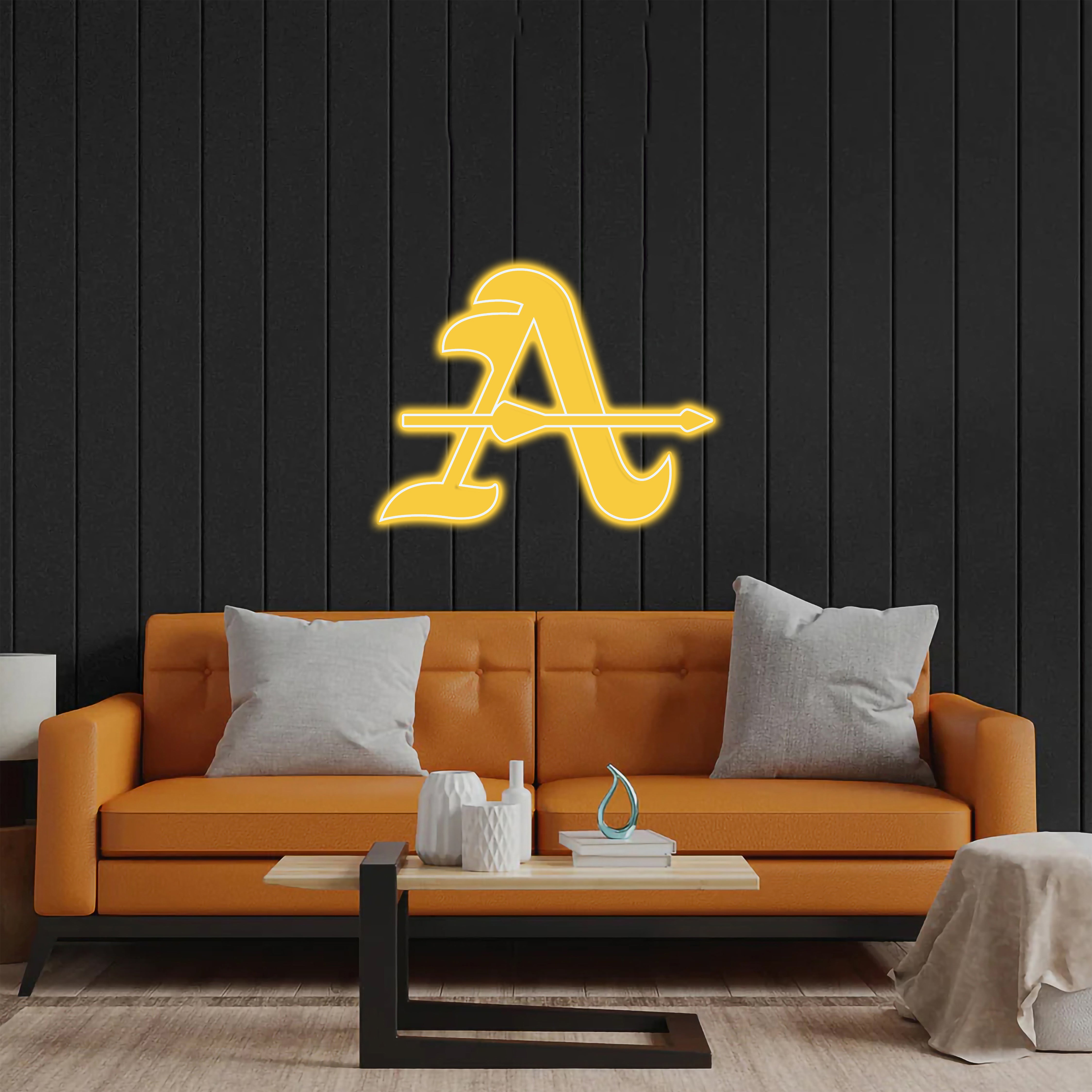 A Logo - Premium Neon Artwork