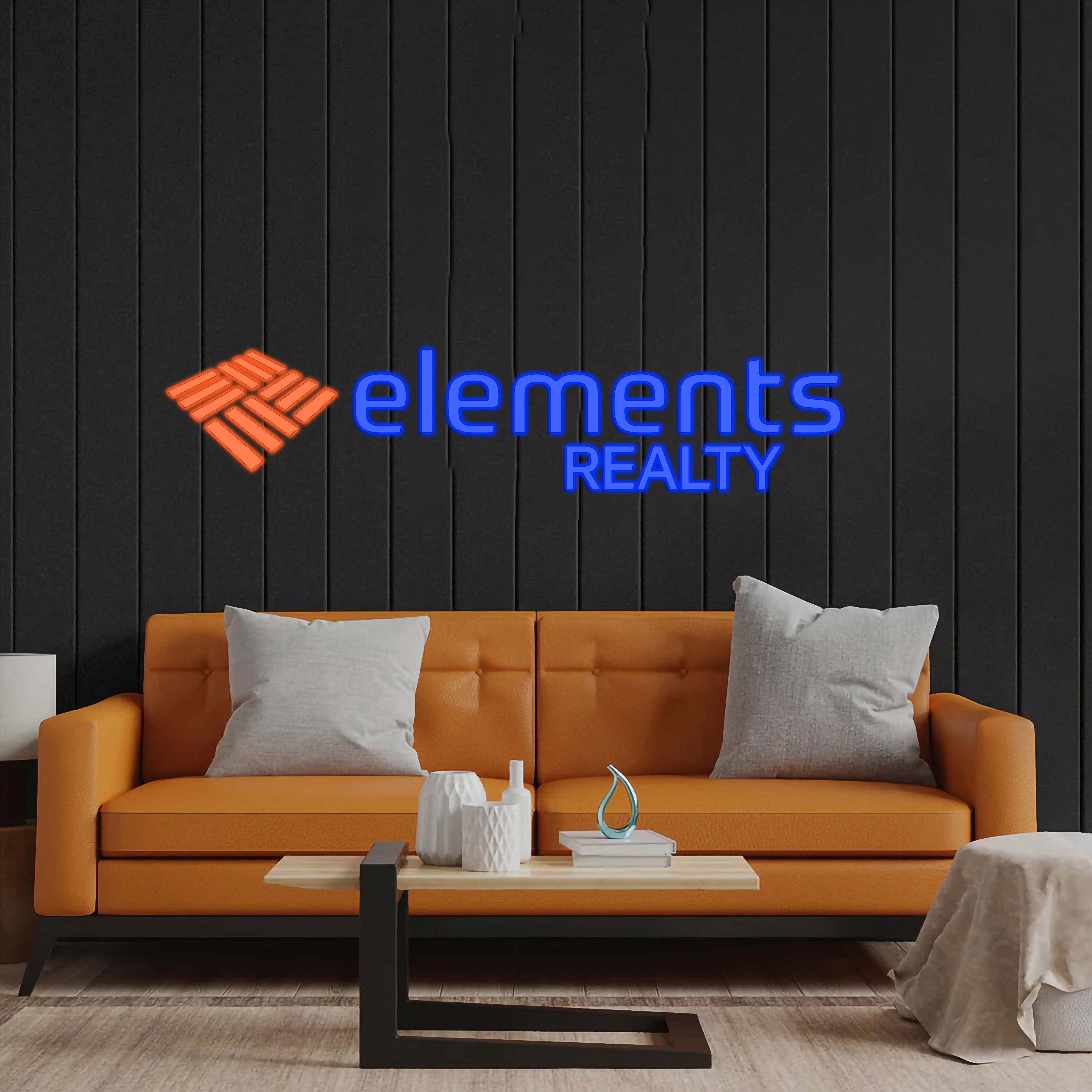 Elements Realty - Premium Neon Artwork