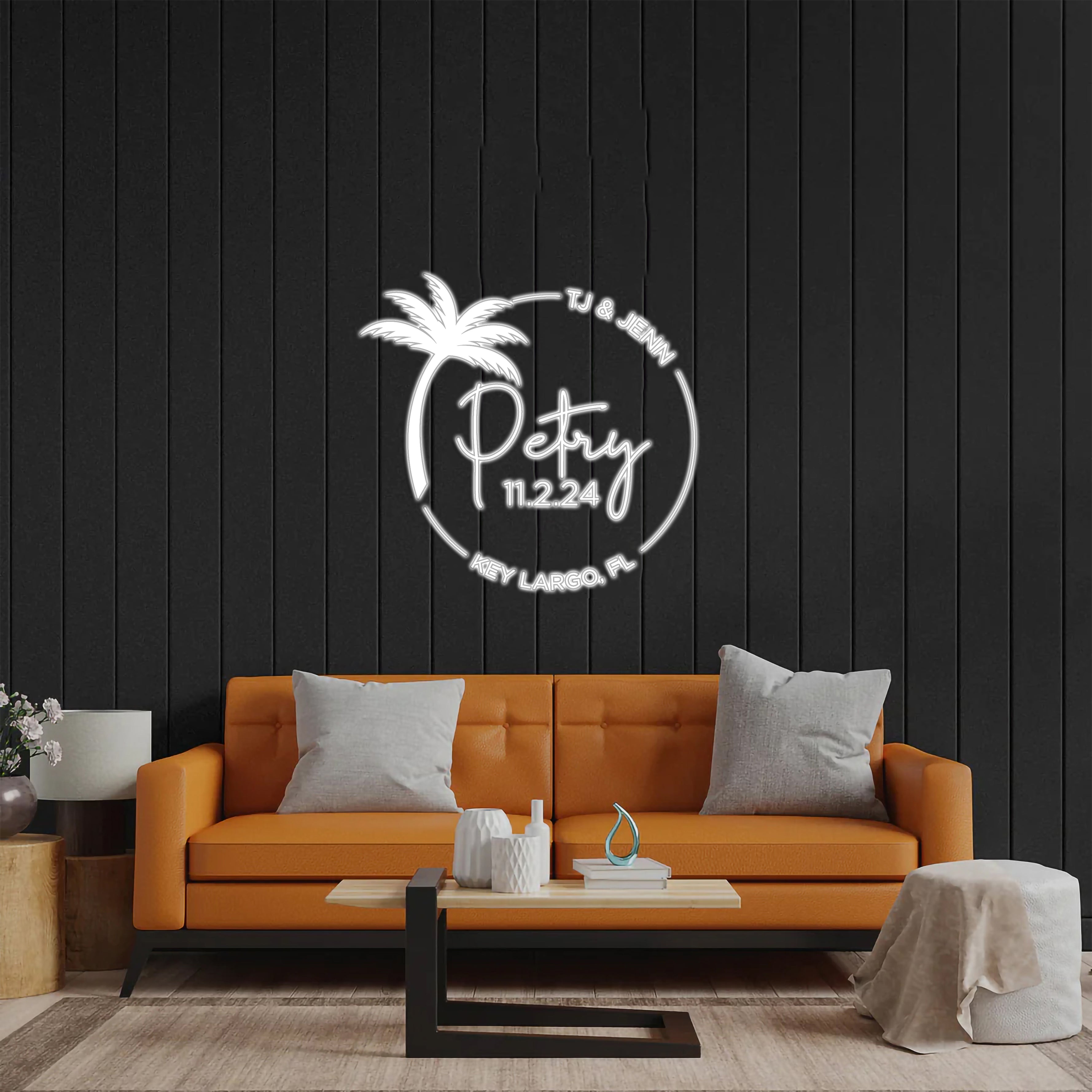 TJ & Jenn - Premium Neon Artwork