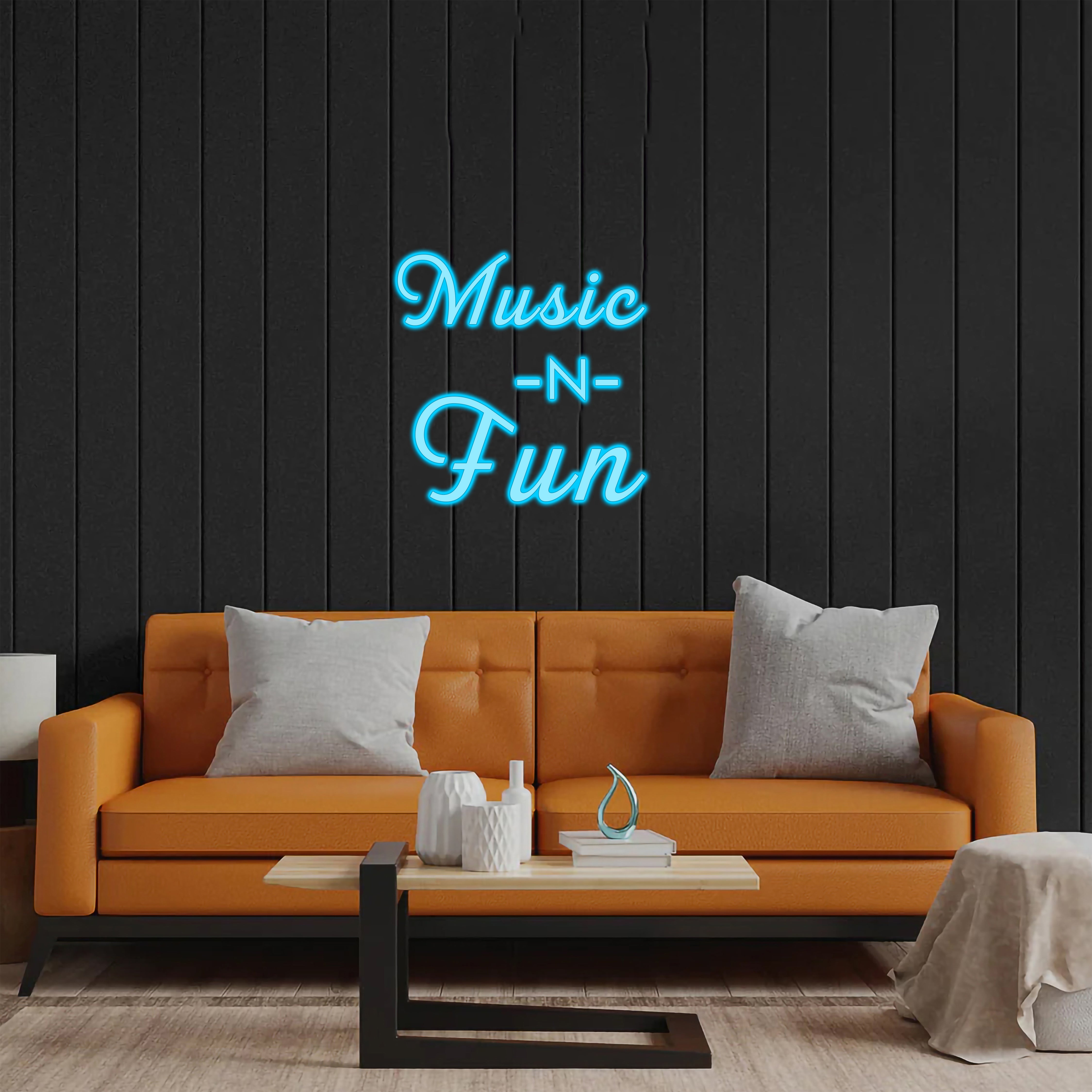 Music N Fun - Premium Neon Artwork