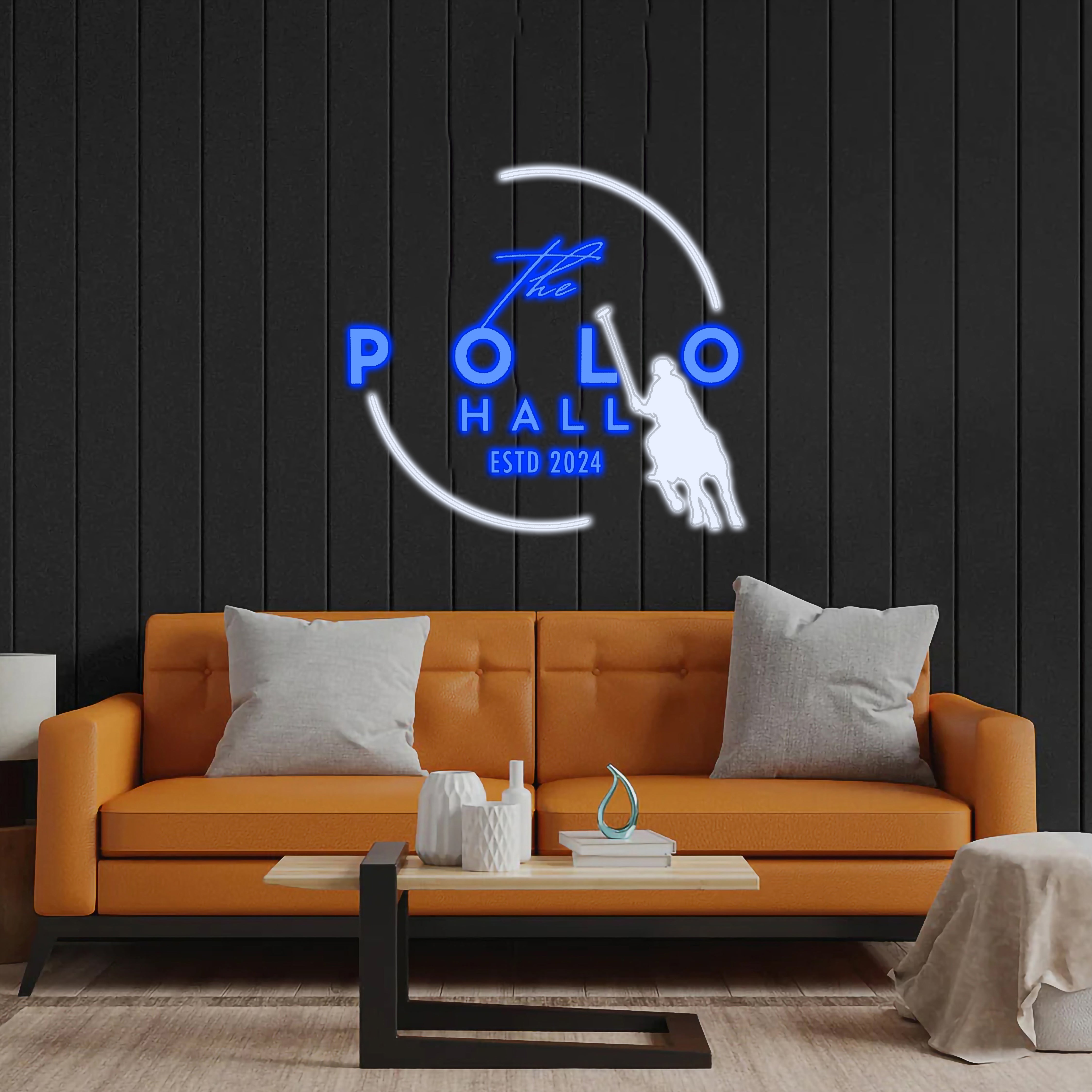 The Polo Hall - Premium Neon Artwork