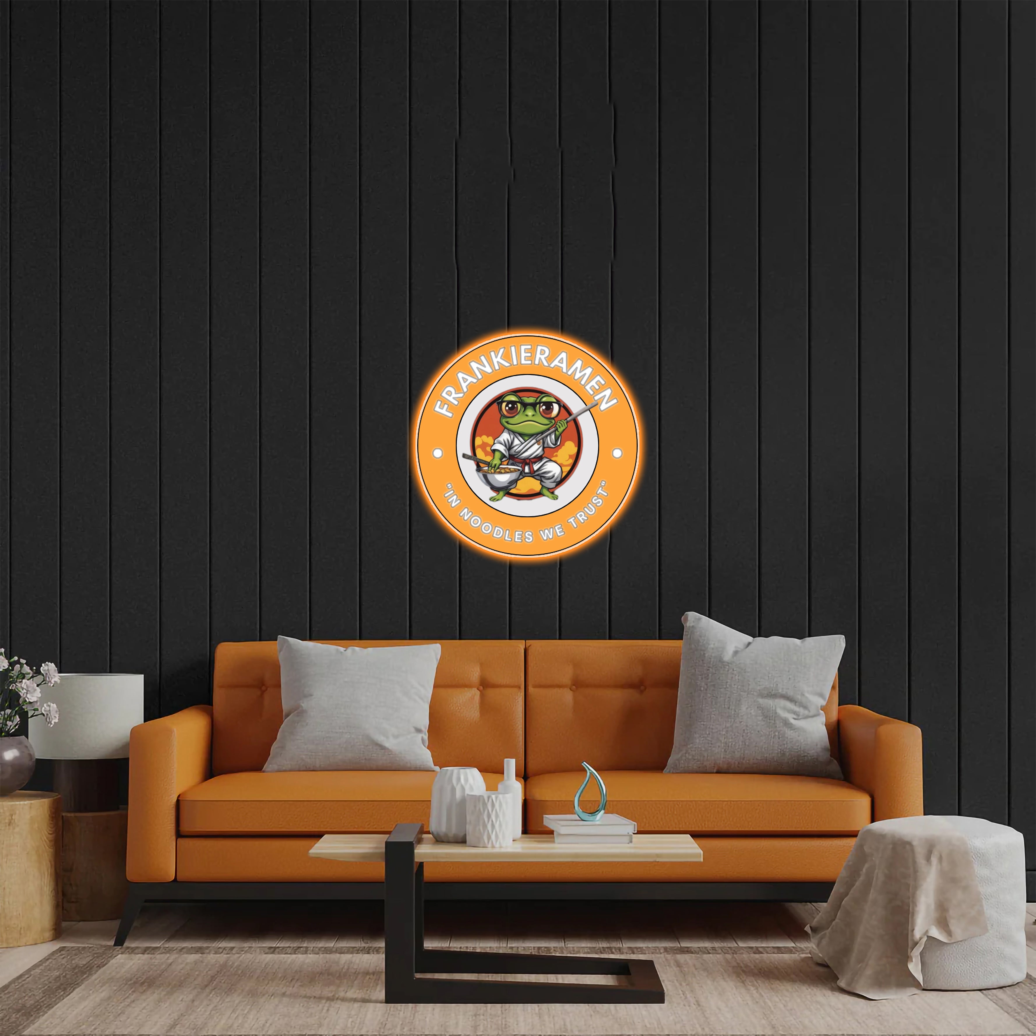 FrankieRamen - Premium Neon Artwork