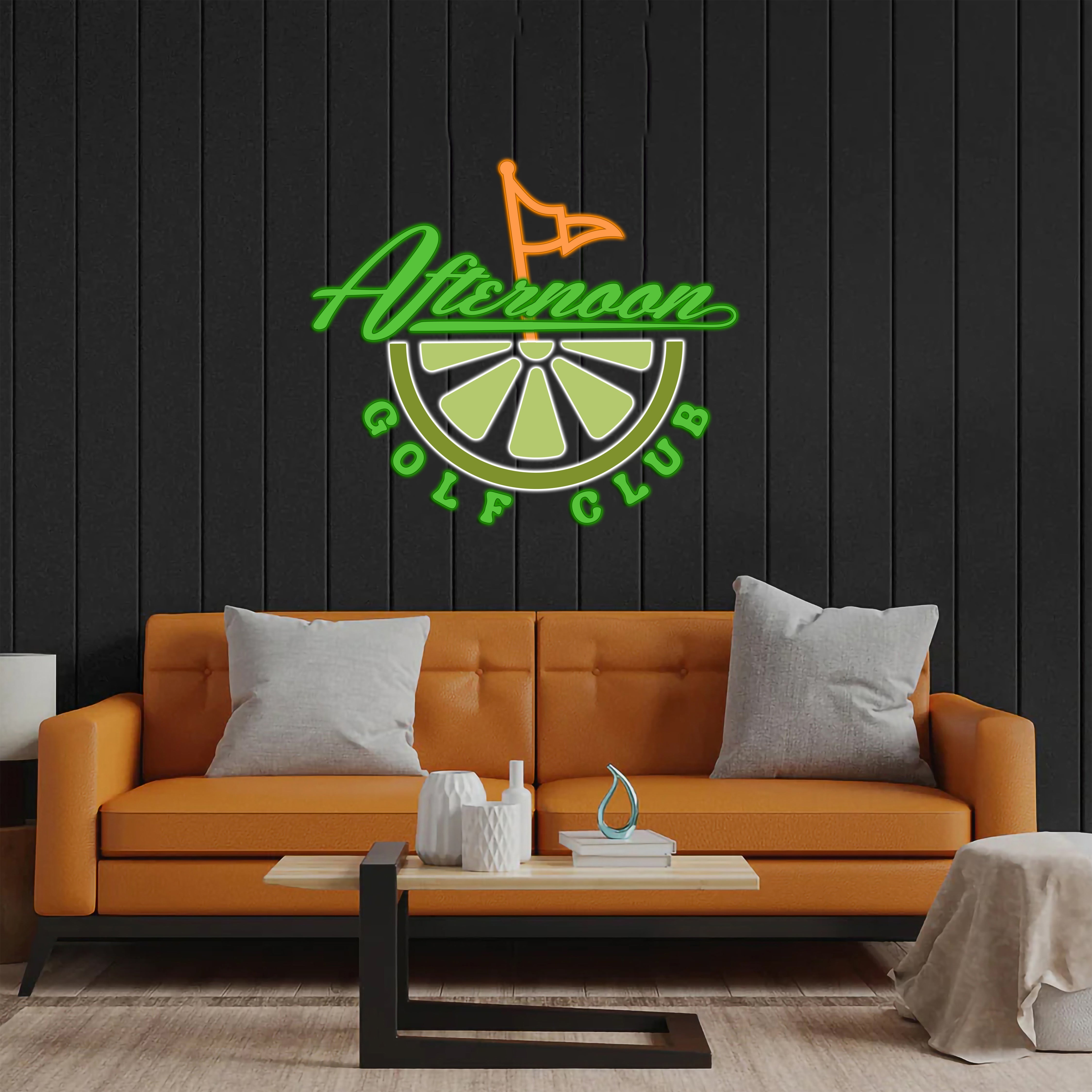 Afternoon Golf Club - Premium Neon Artwork
