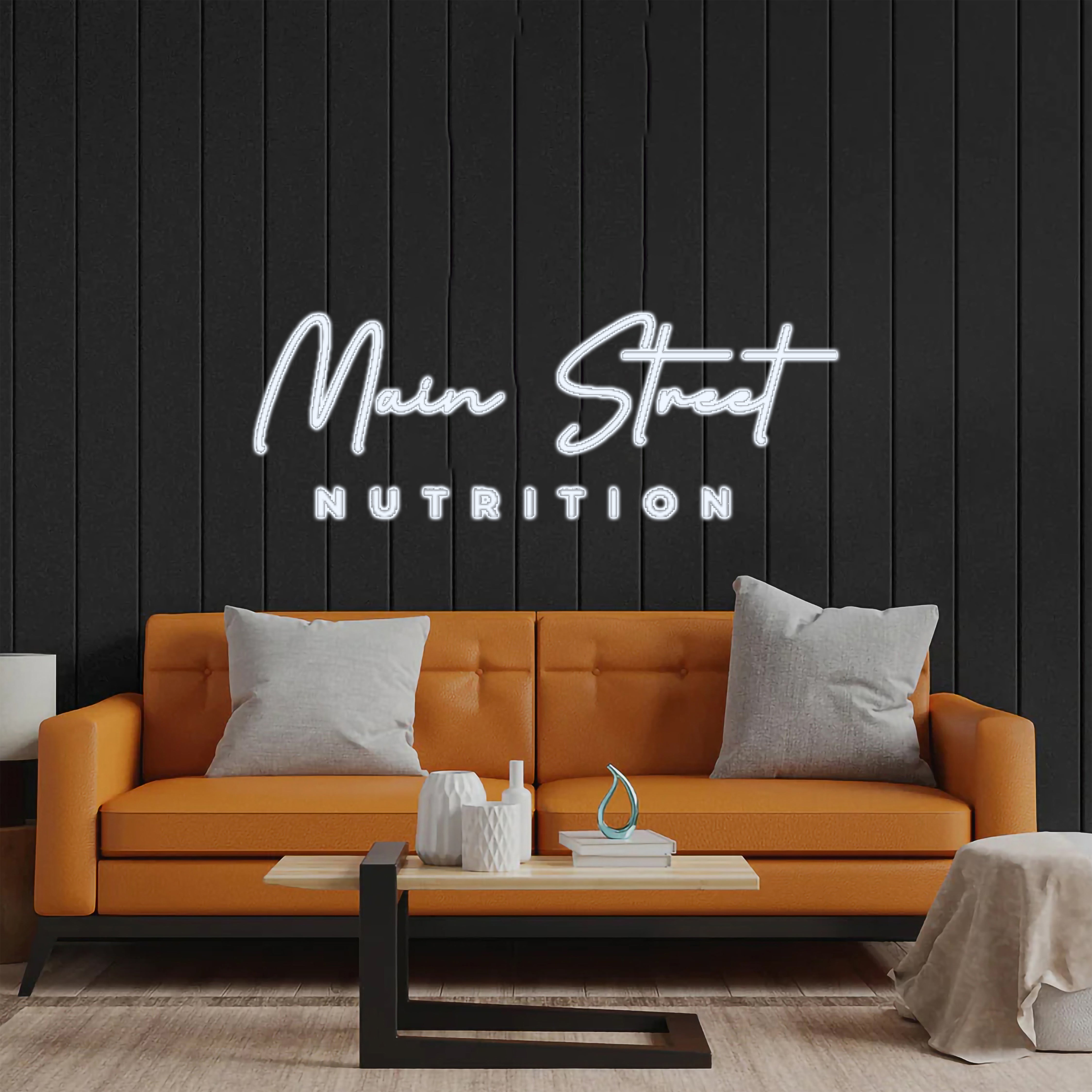 Main Street Nutrition - Premium Neon Artwork