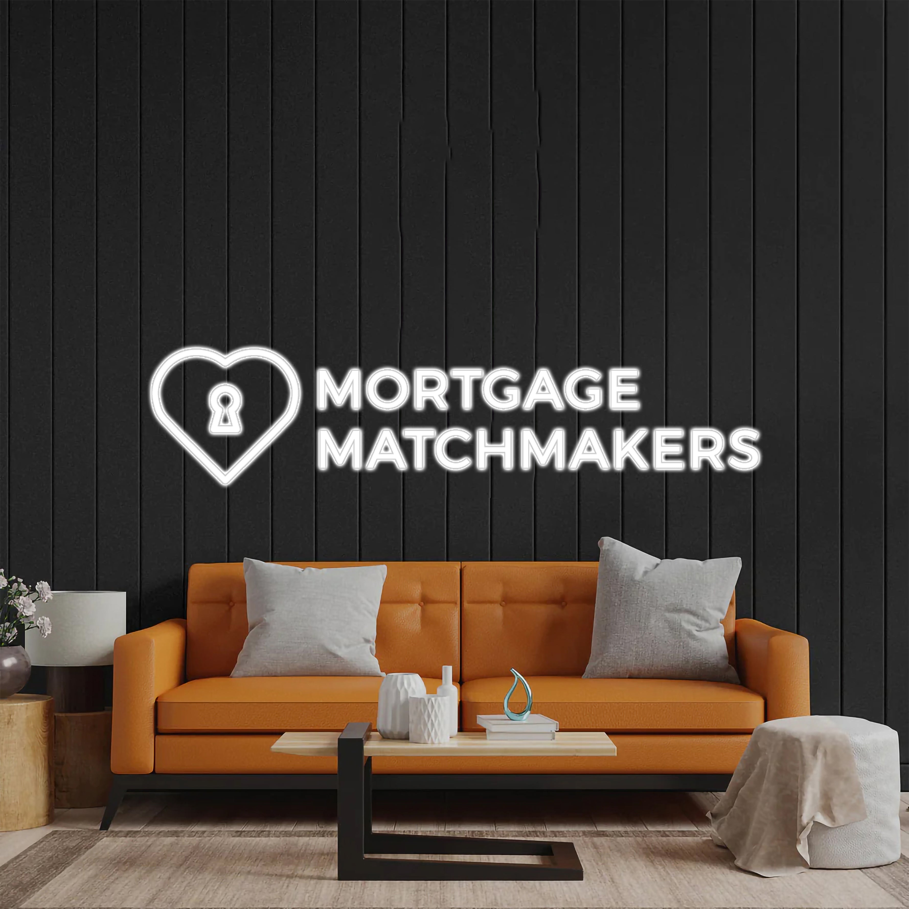 Mortgage Matchmakers - Premium Neon Artwork