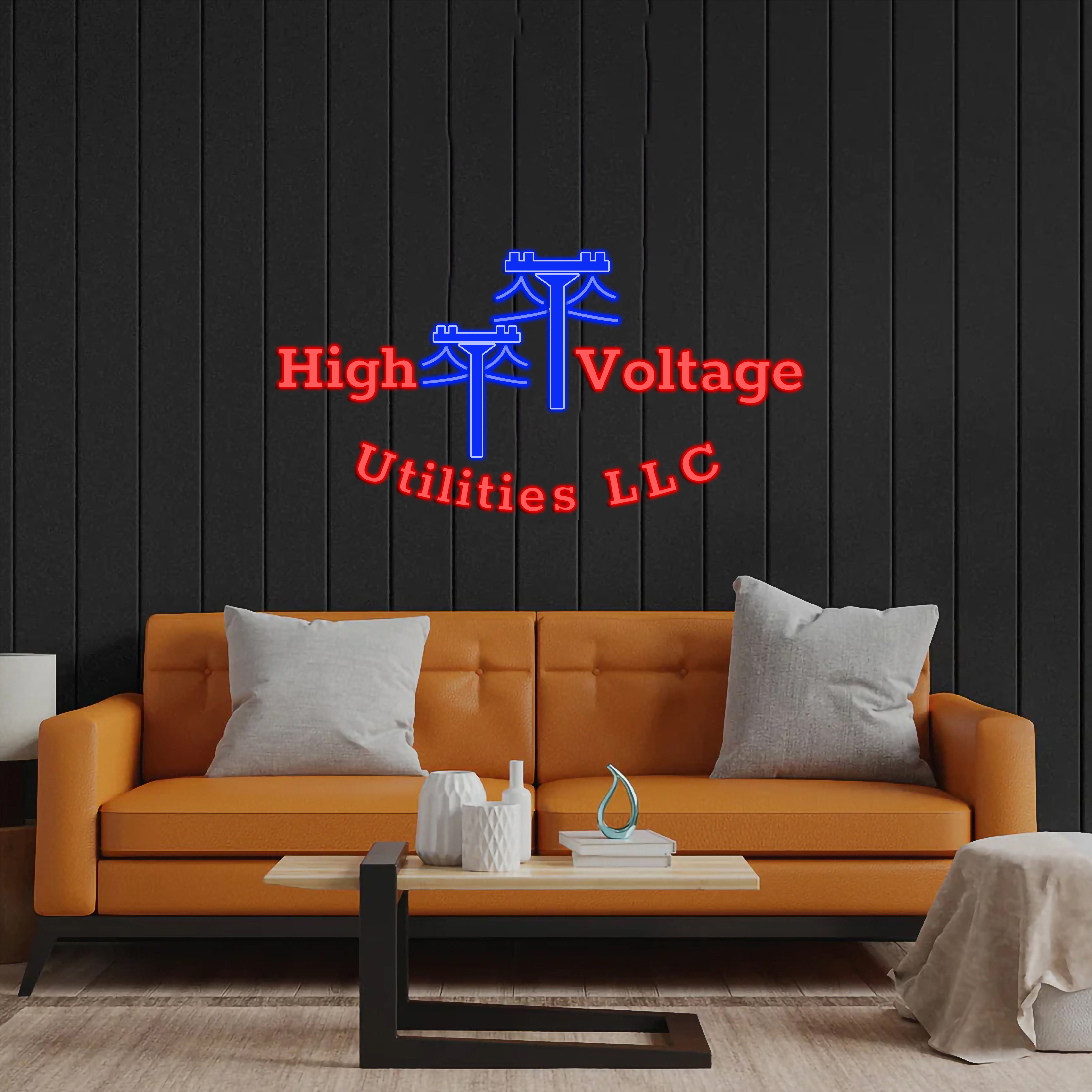 High Voltage Utilities LLC - Premium Neon Artwork