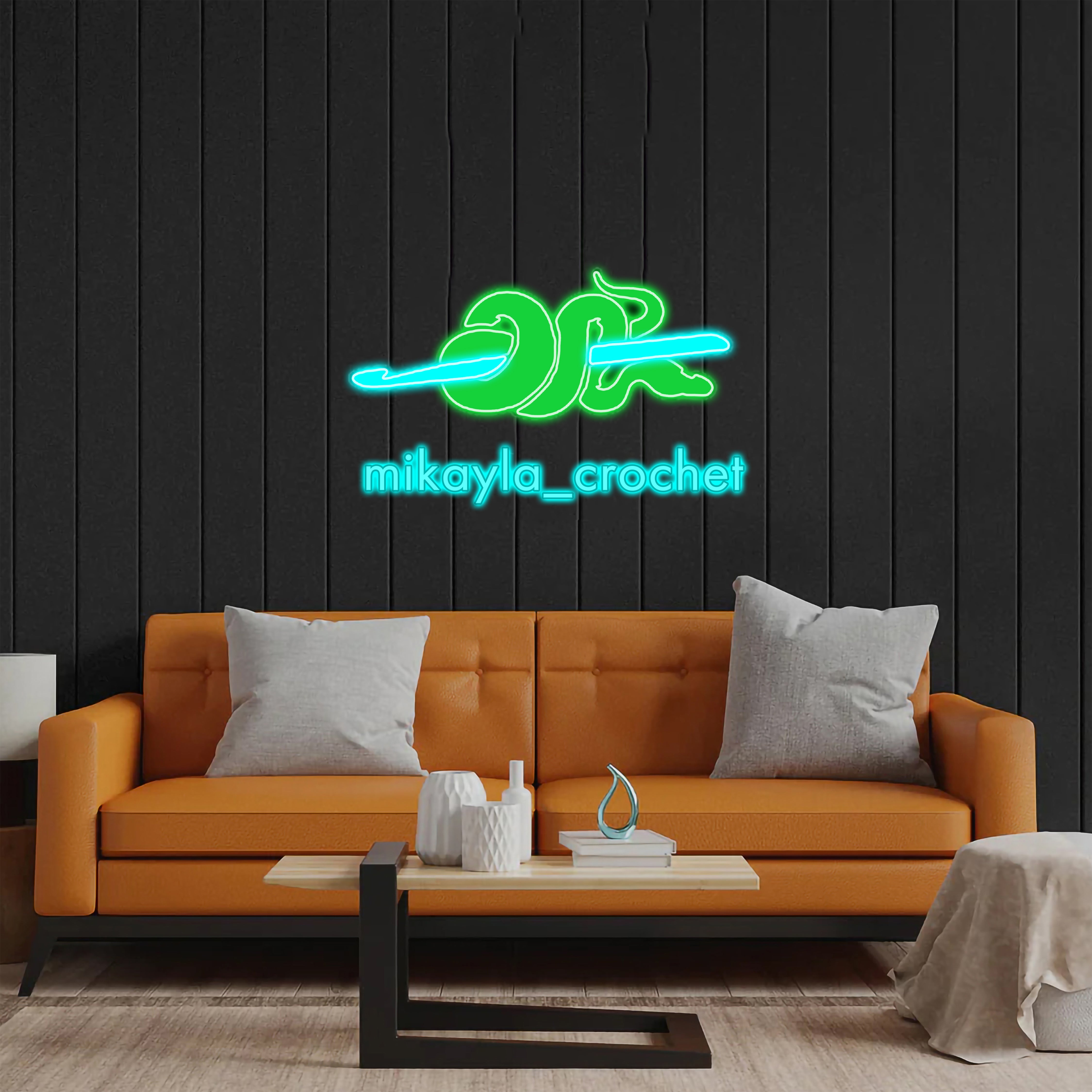 mikayla_crochet - Premium Neon Artwork