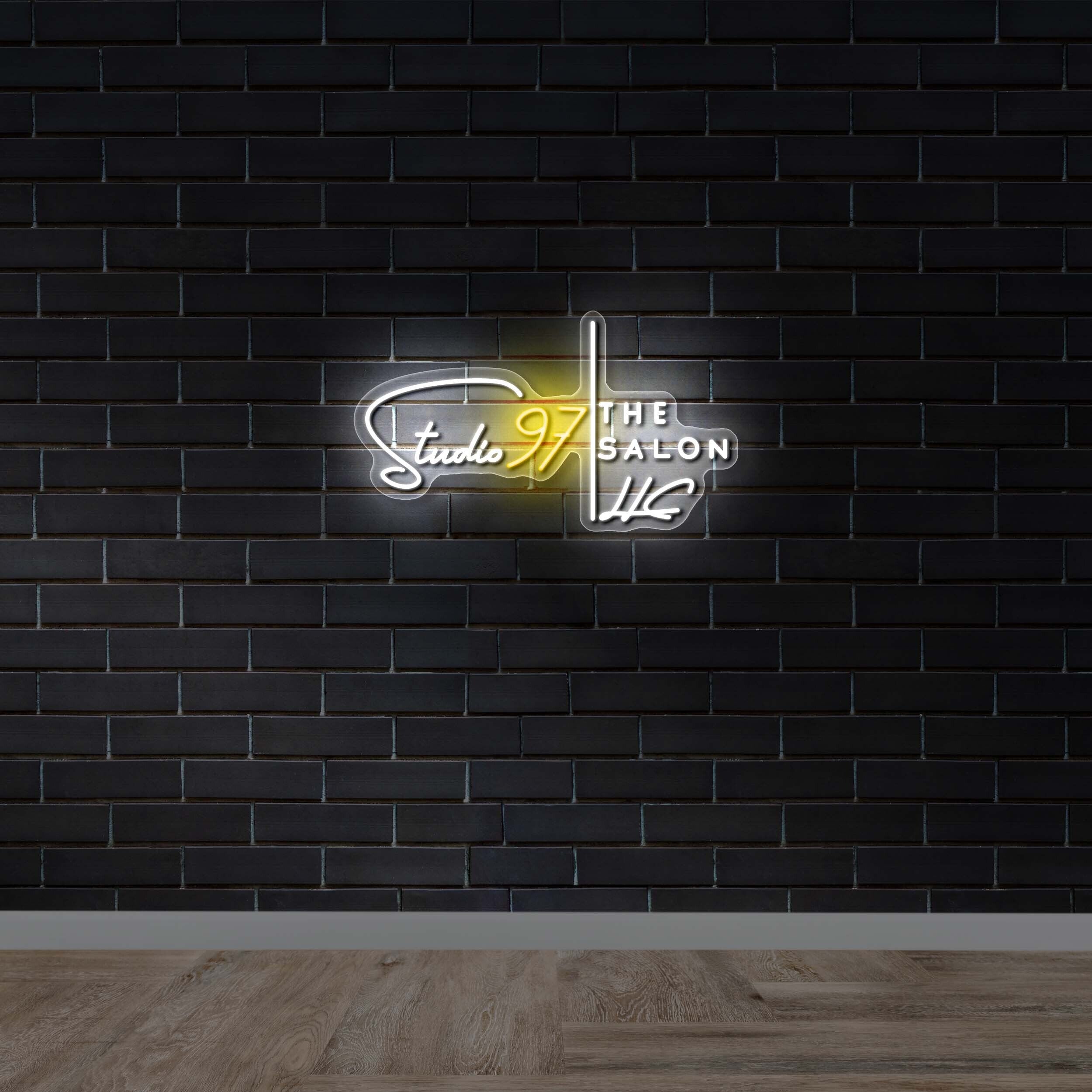 Studio 97 The Salon - Premium Neon Artwork