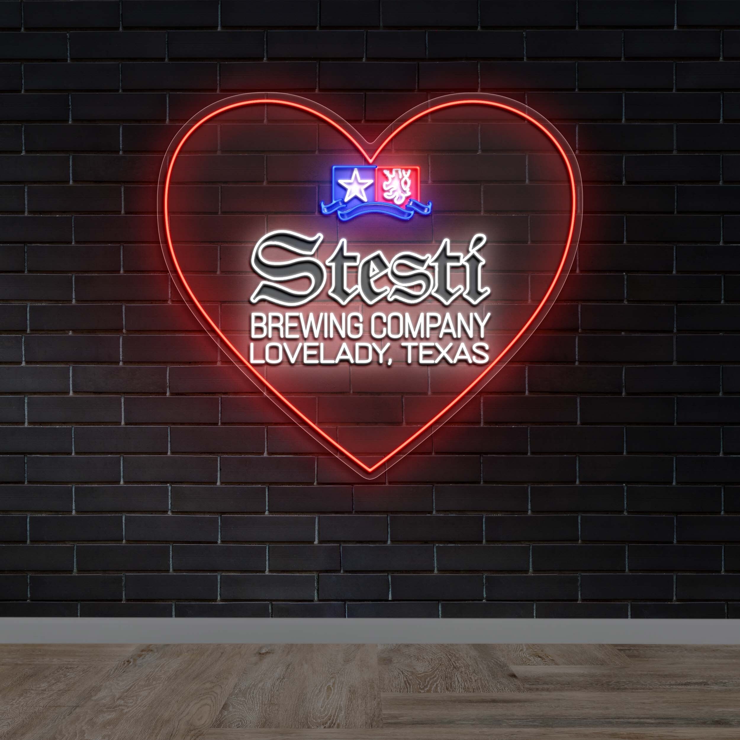 Stesti Brewing Company - Premium Neon Artwork