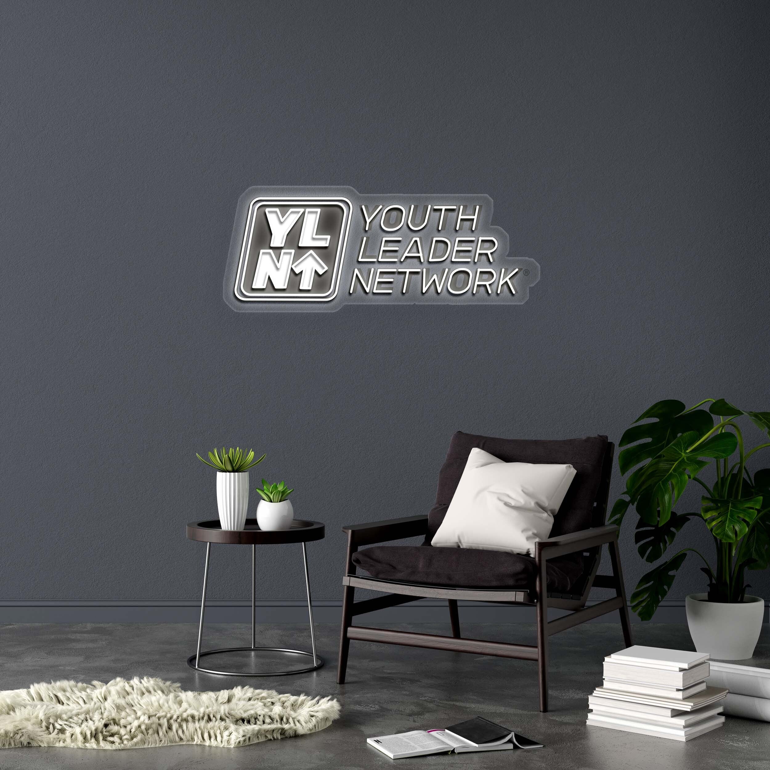 YOUTH LEADER NETWORK - Premium Neon Artwork