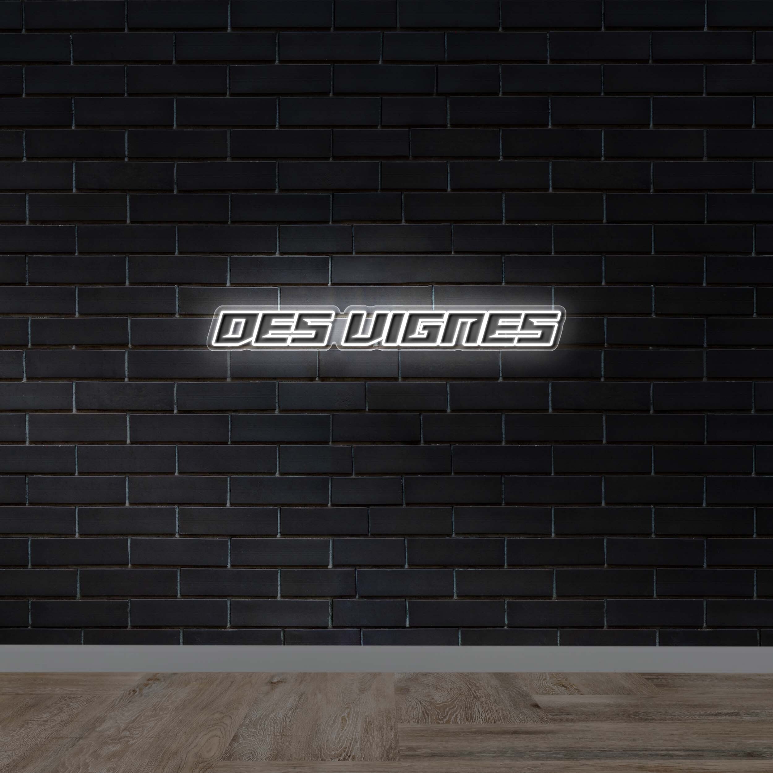 DES VIGNES - Premium Neon Artwork