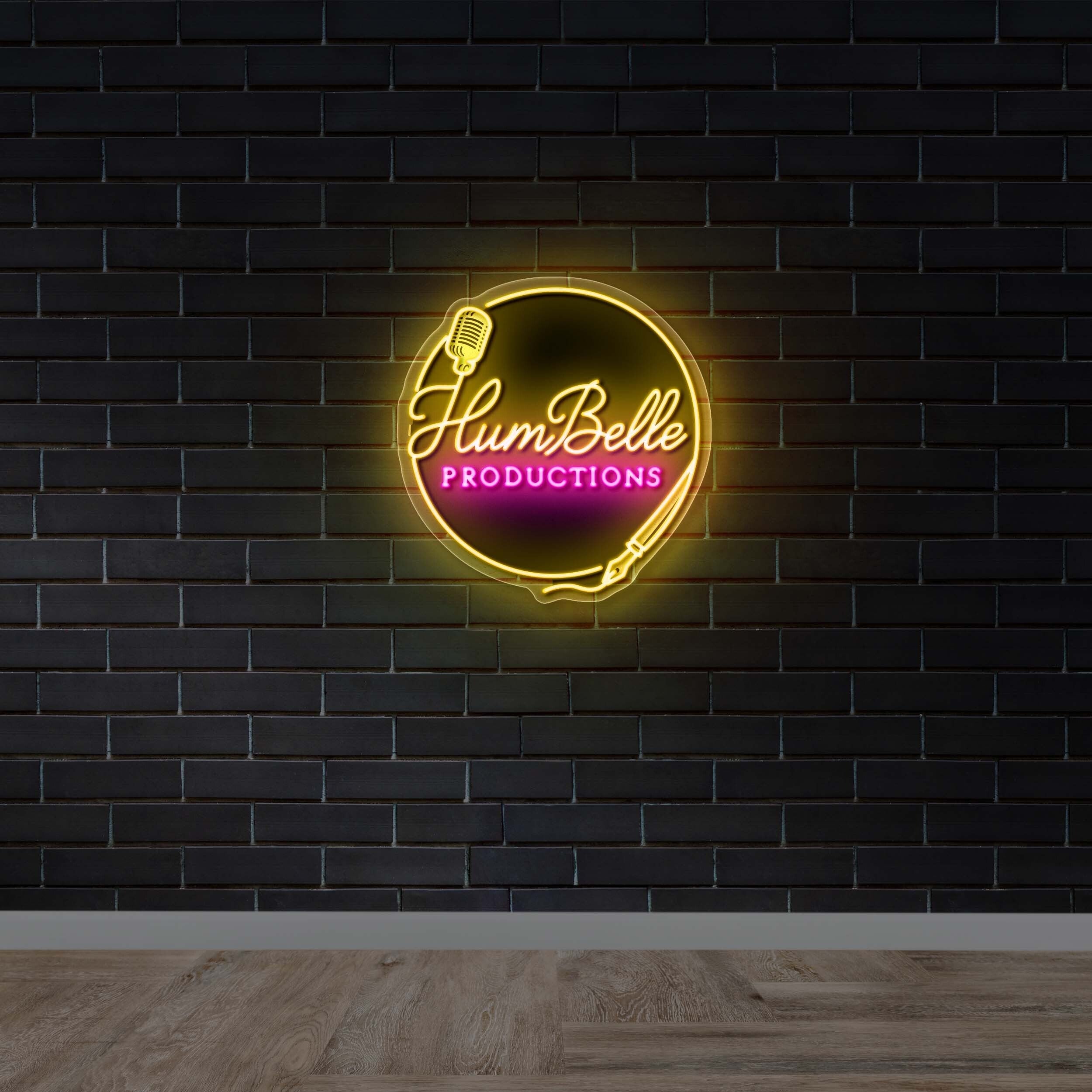 HumBelle Productions - Premium Neon Artwork
