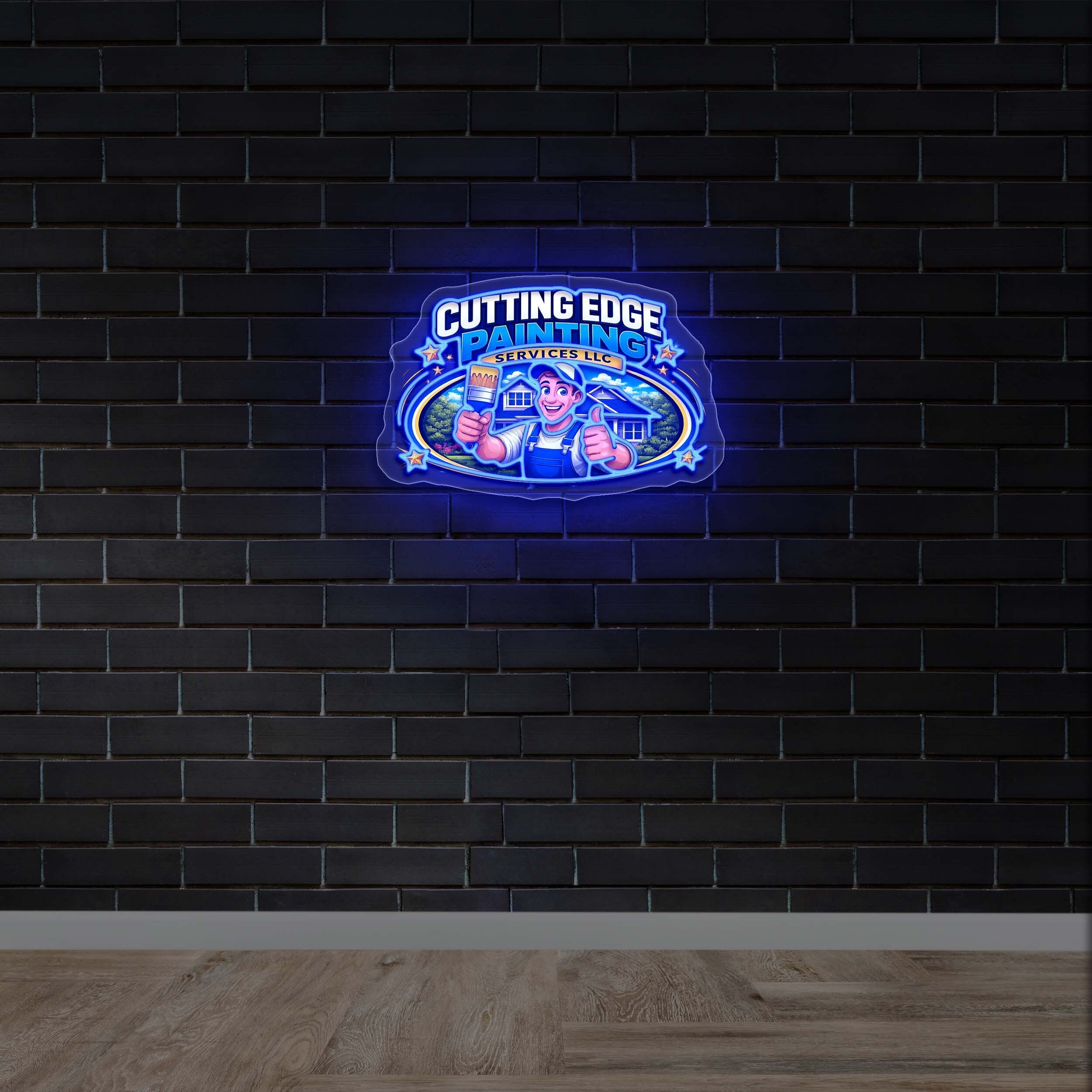 Cutting Edge Painting Services LLC - Premium Neon Artwork