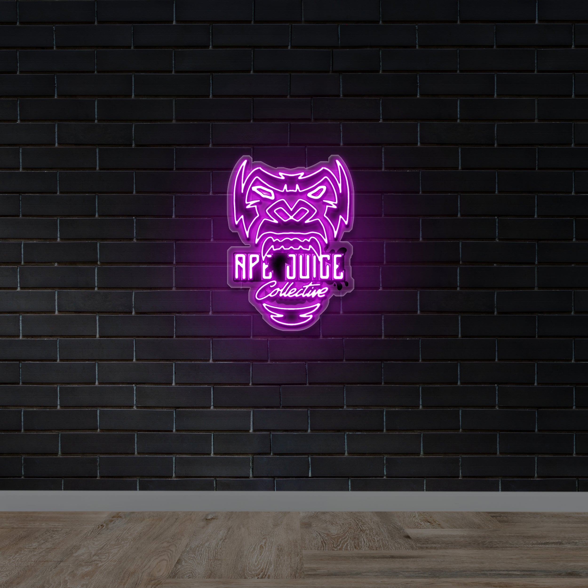 APE JUICE Collective - Premium Neon Artwork