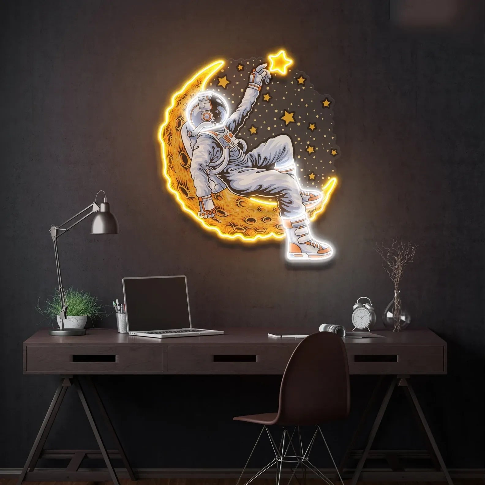 Star Gazing - Premium Neon Artwork