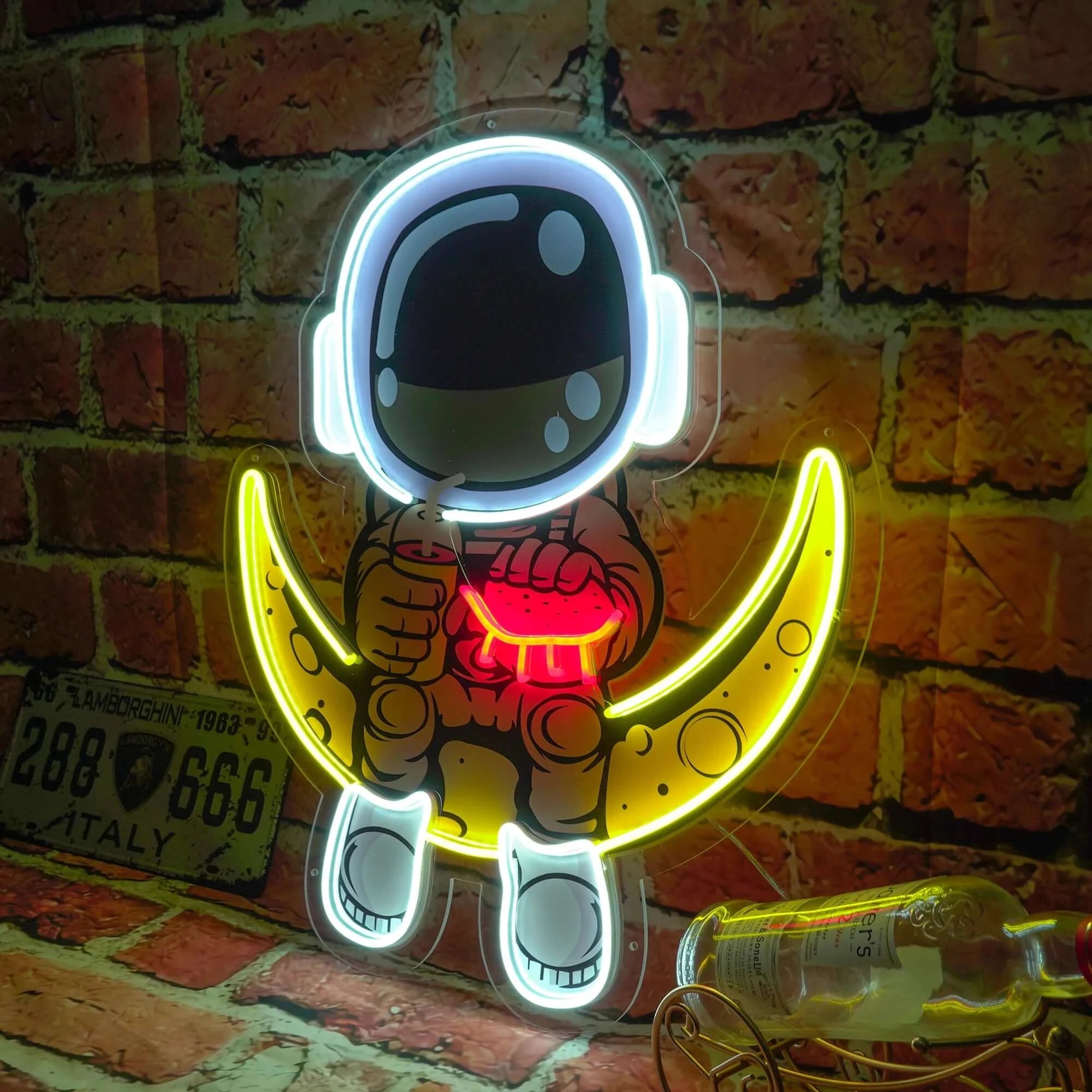 Astronaut - Premium Neon Artwork