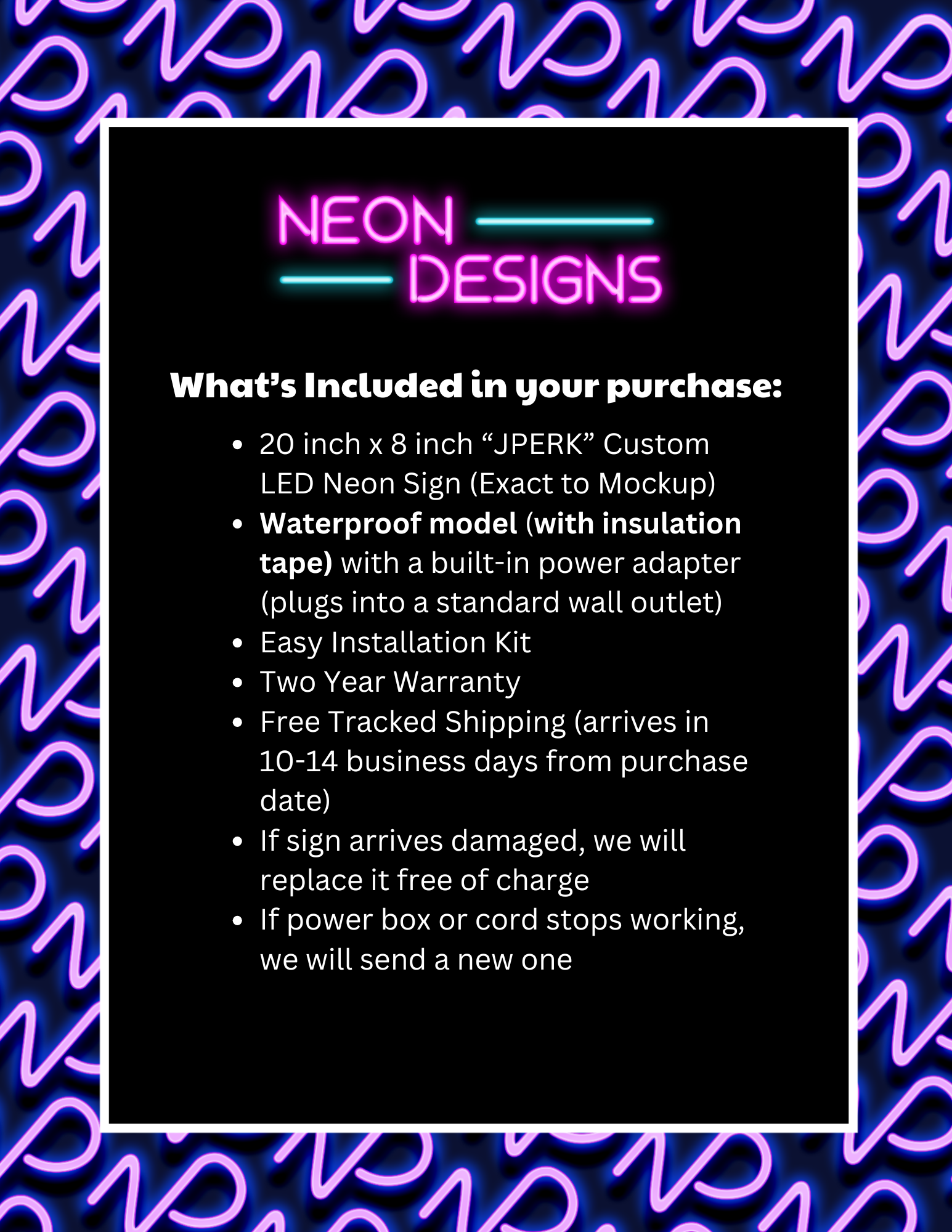 JPERK - Premium Neon Artwork