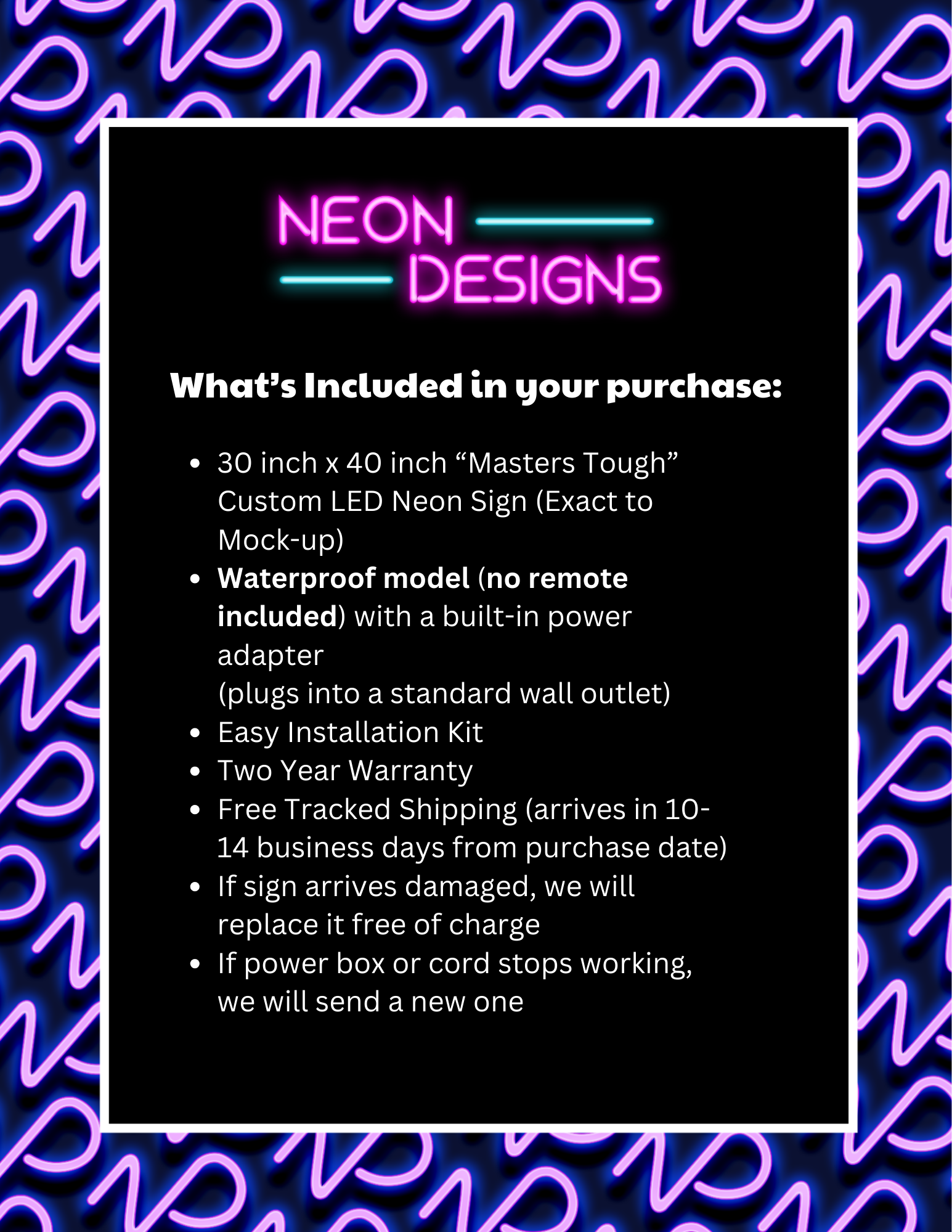 Masters Touch - Premium Neon Artwork