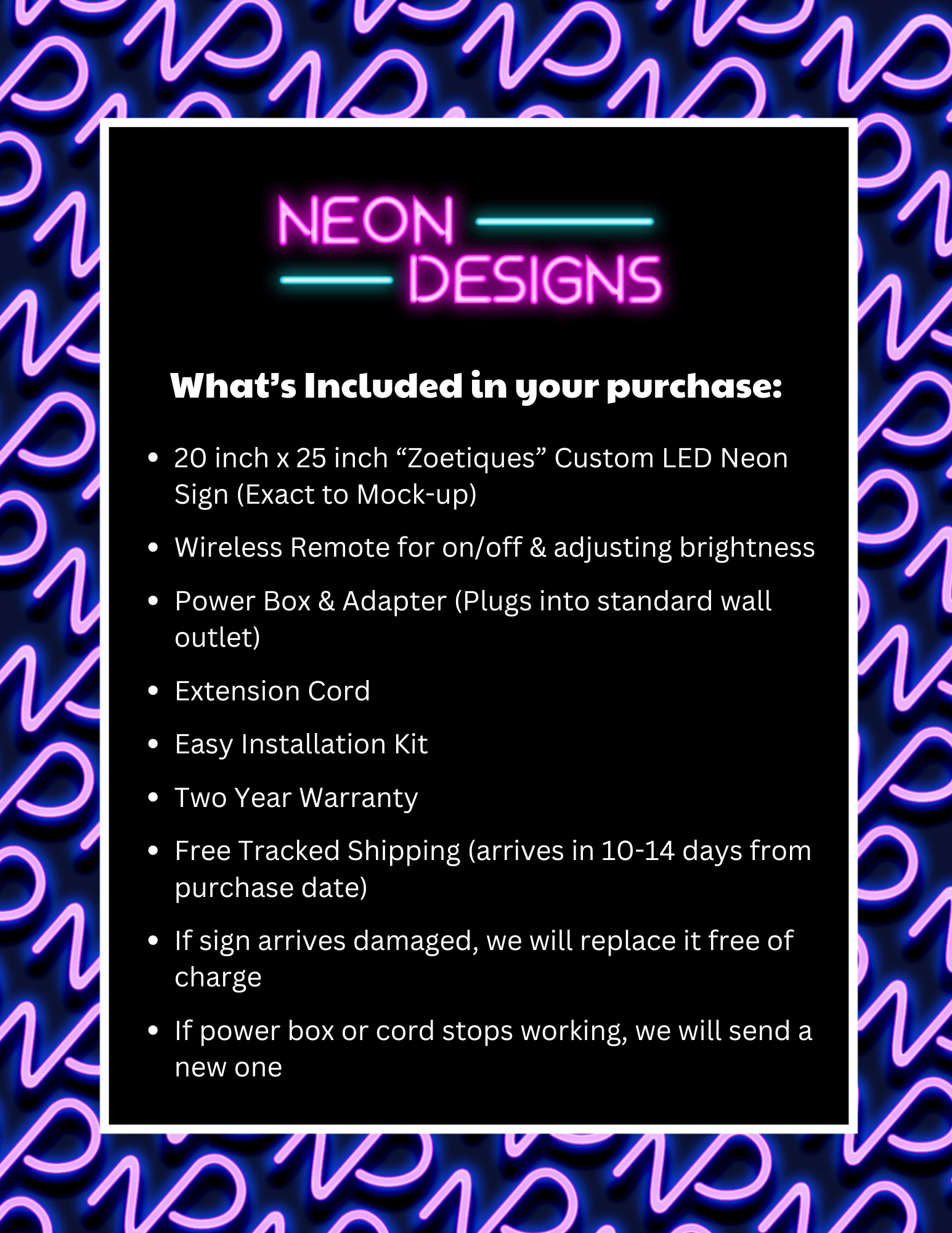 Zoetiques - Premium Neon Artwork