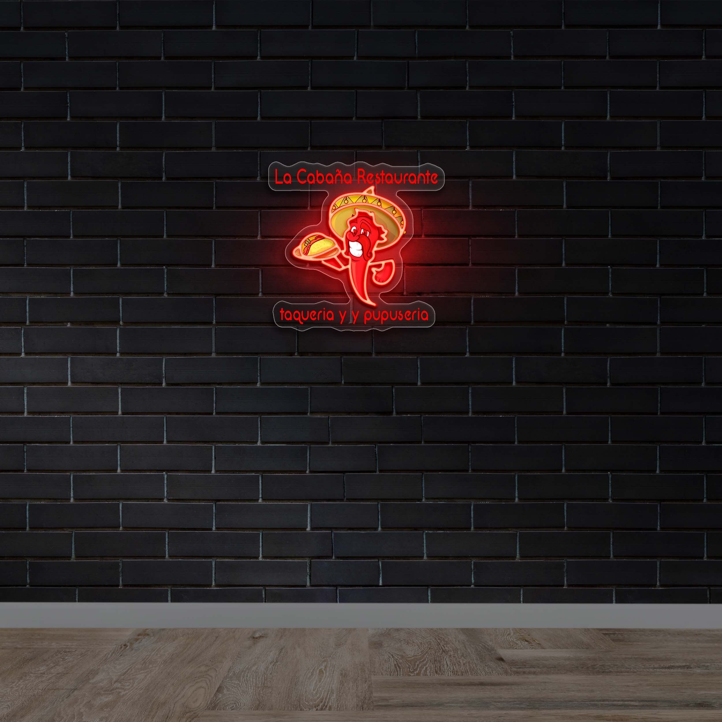 La Cabaña Restaurante - Premium Neon Artwork