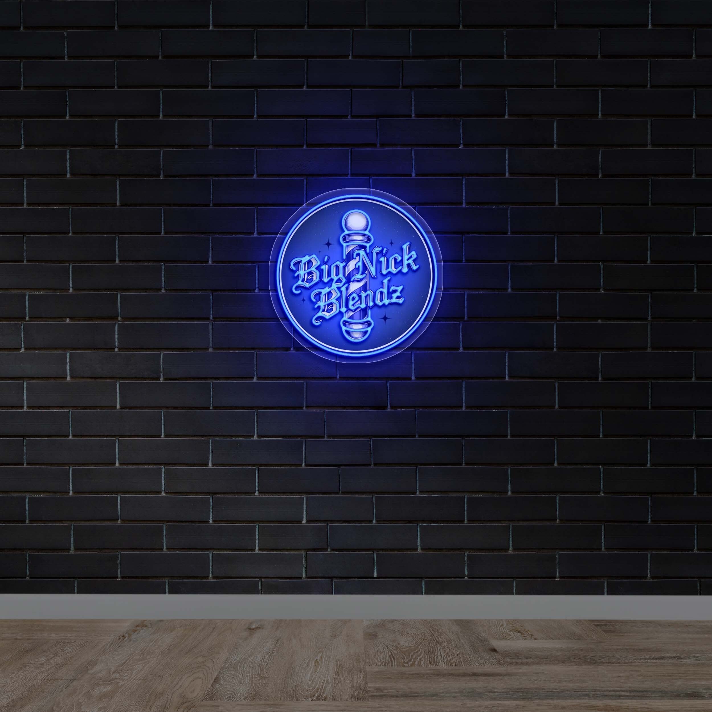 Big Nick Blendz - Premium Neon Artwork