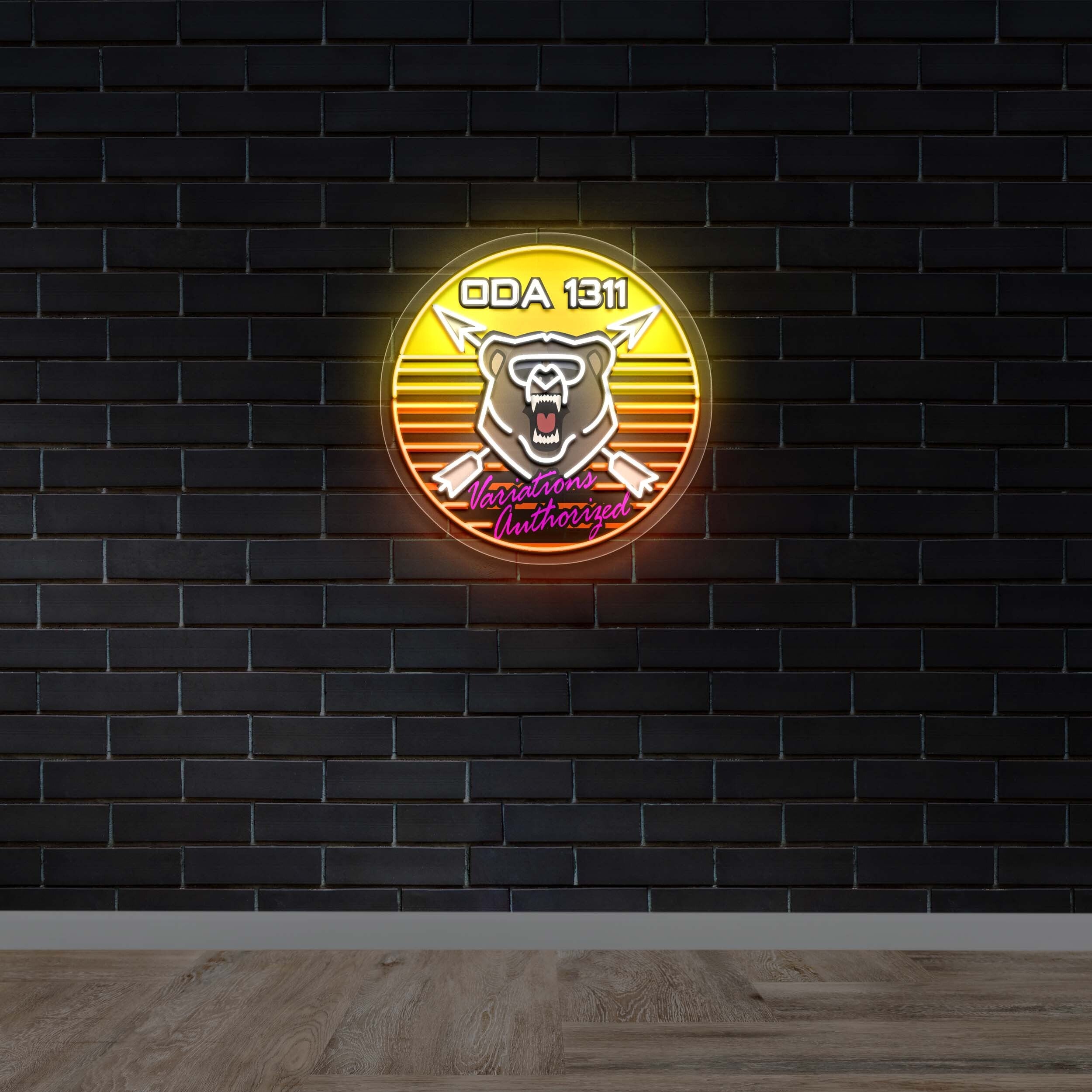 ODA 1311 - Premium Neon Artwork