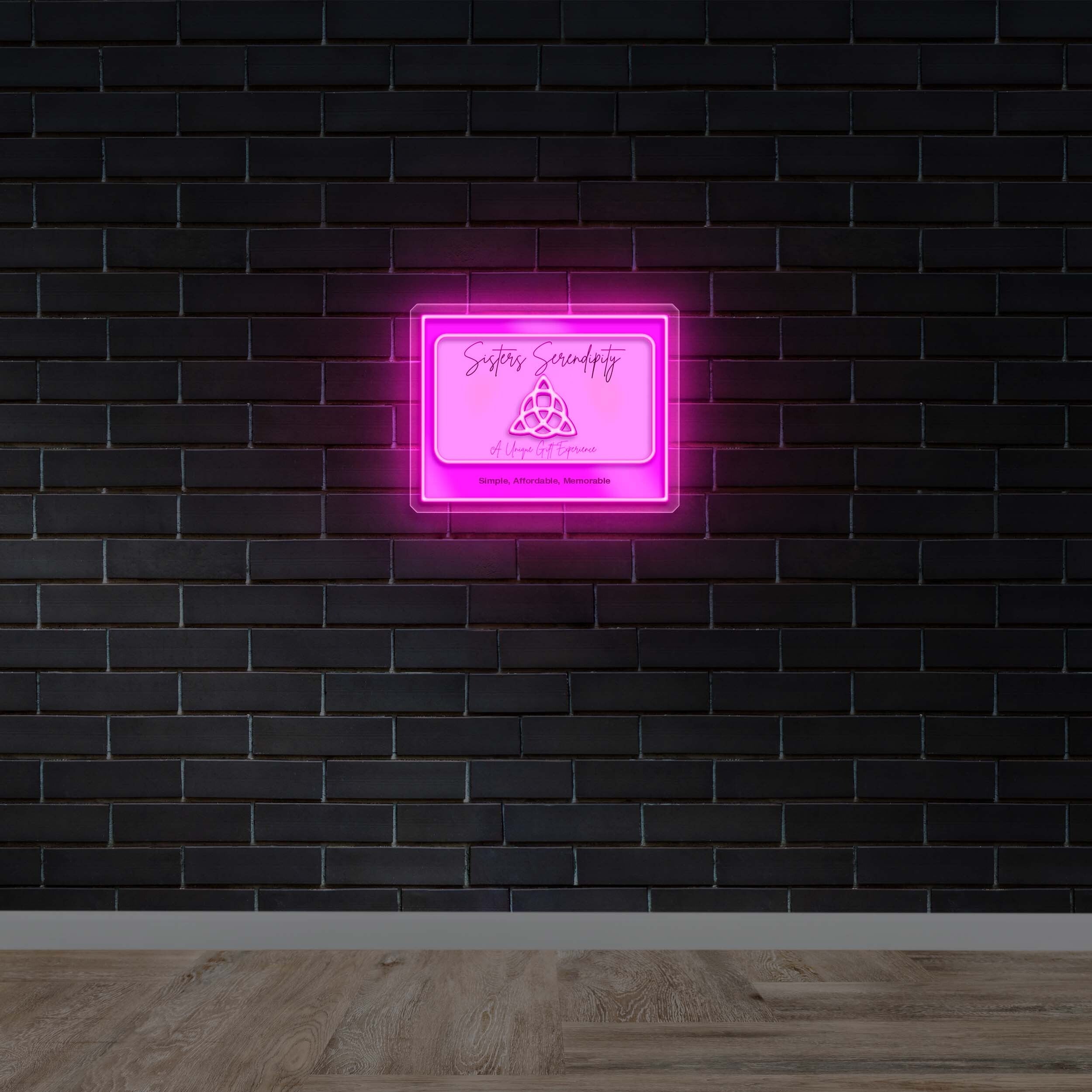 SISTERS SERENDIPITY - Premium Neon Artwork