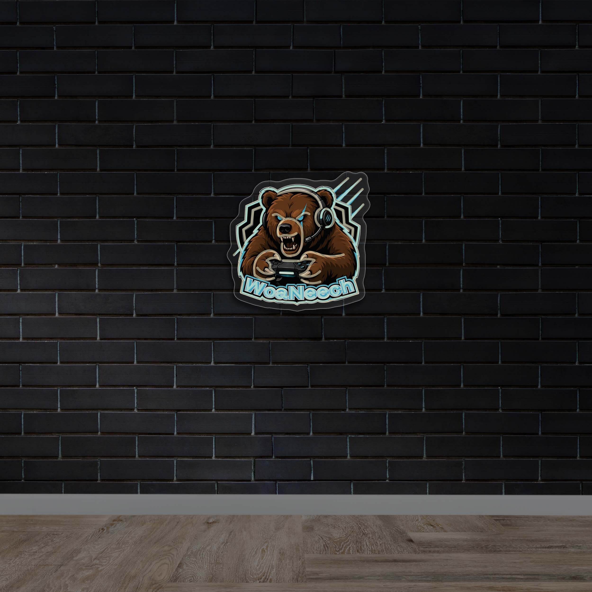 WoaNeech - Premium Neon Artwork