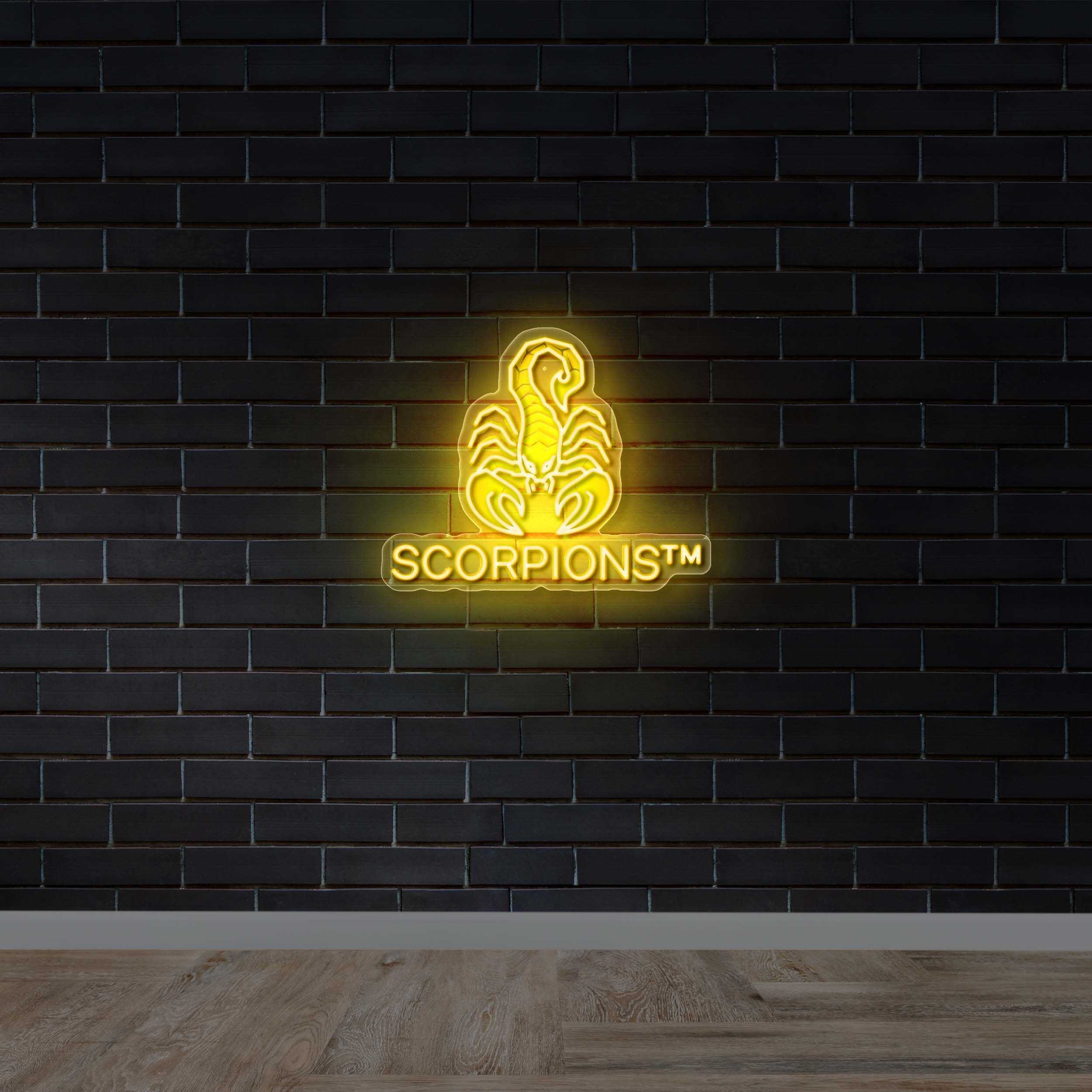 Scorpions - Premium Neon Artwork