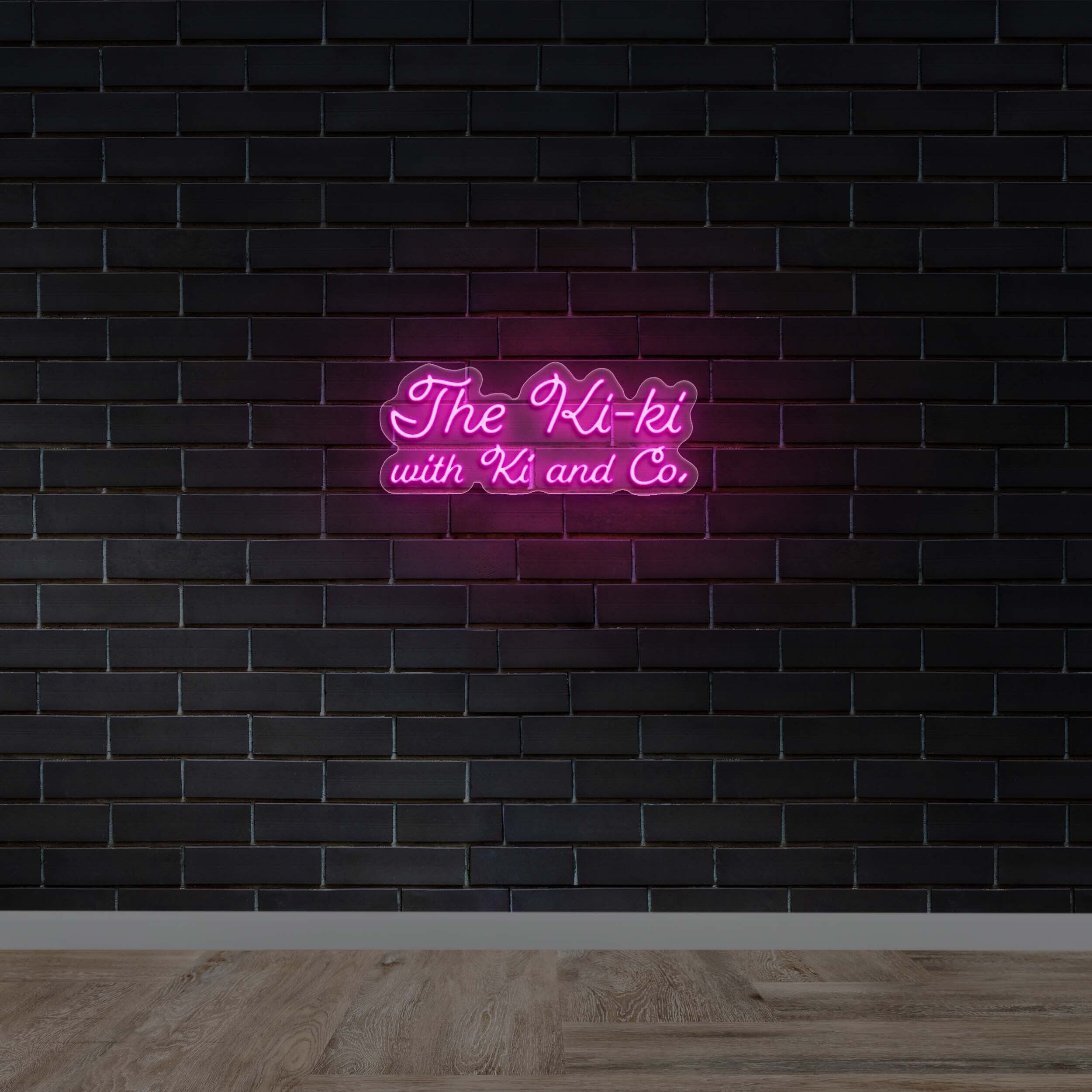 The Ki-ki with Ki and Co. - Premium Neon Artwork