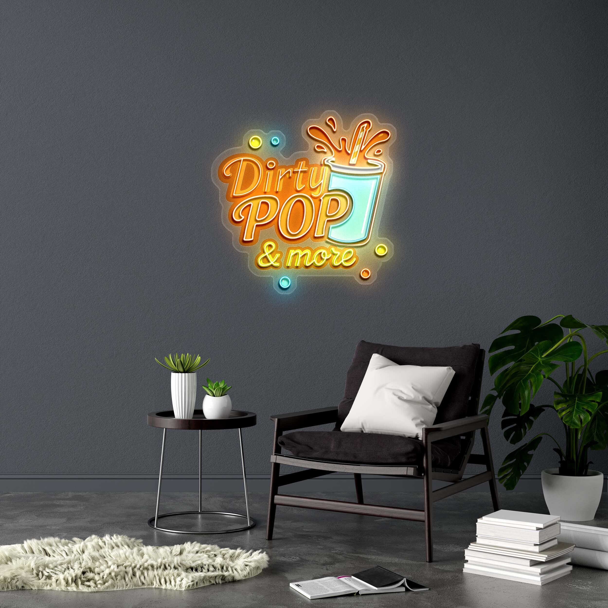 Dirty POP & more - Premium Neon Artwork