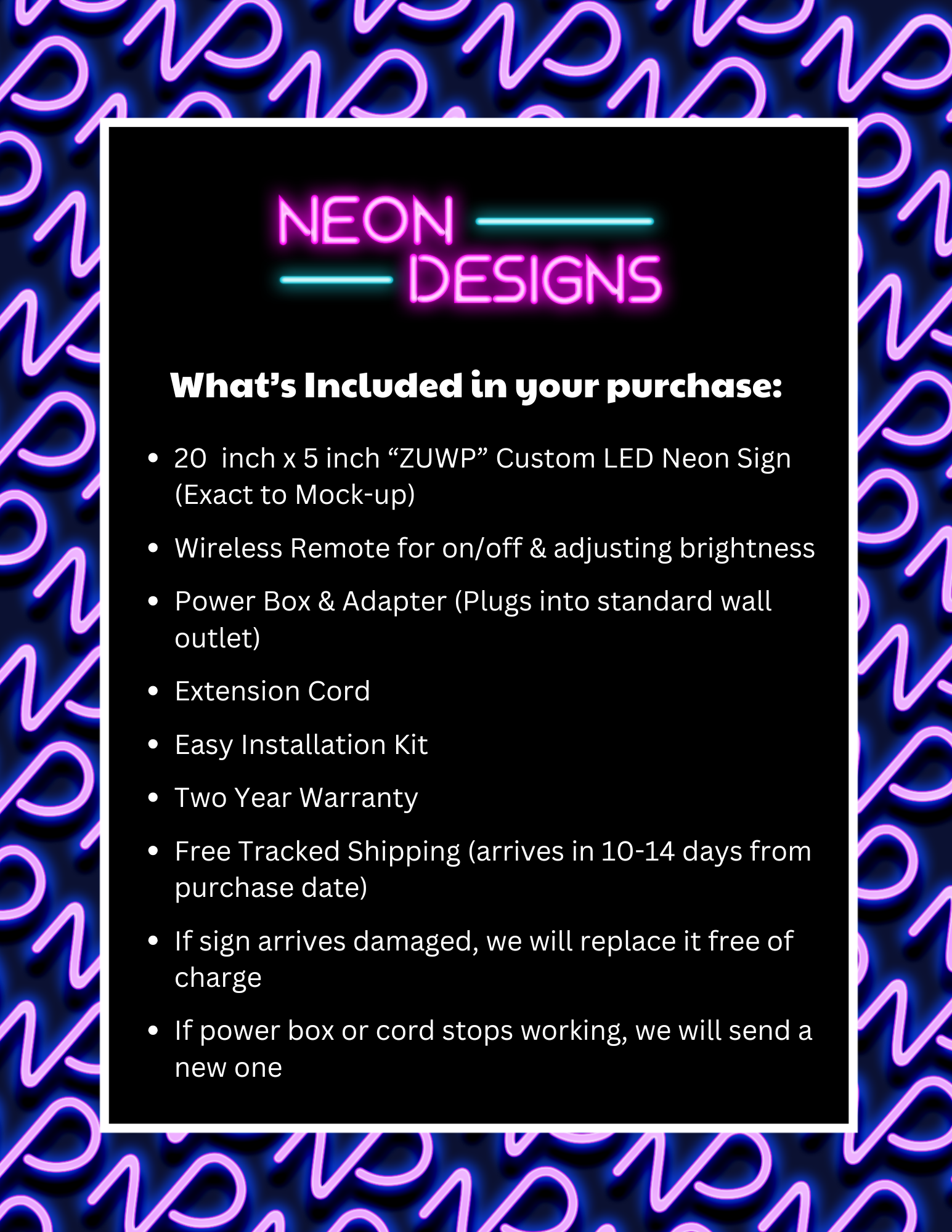 ZUWP - Premium Neon Artwork