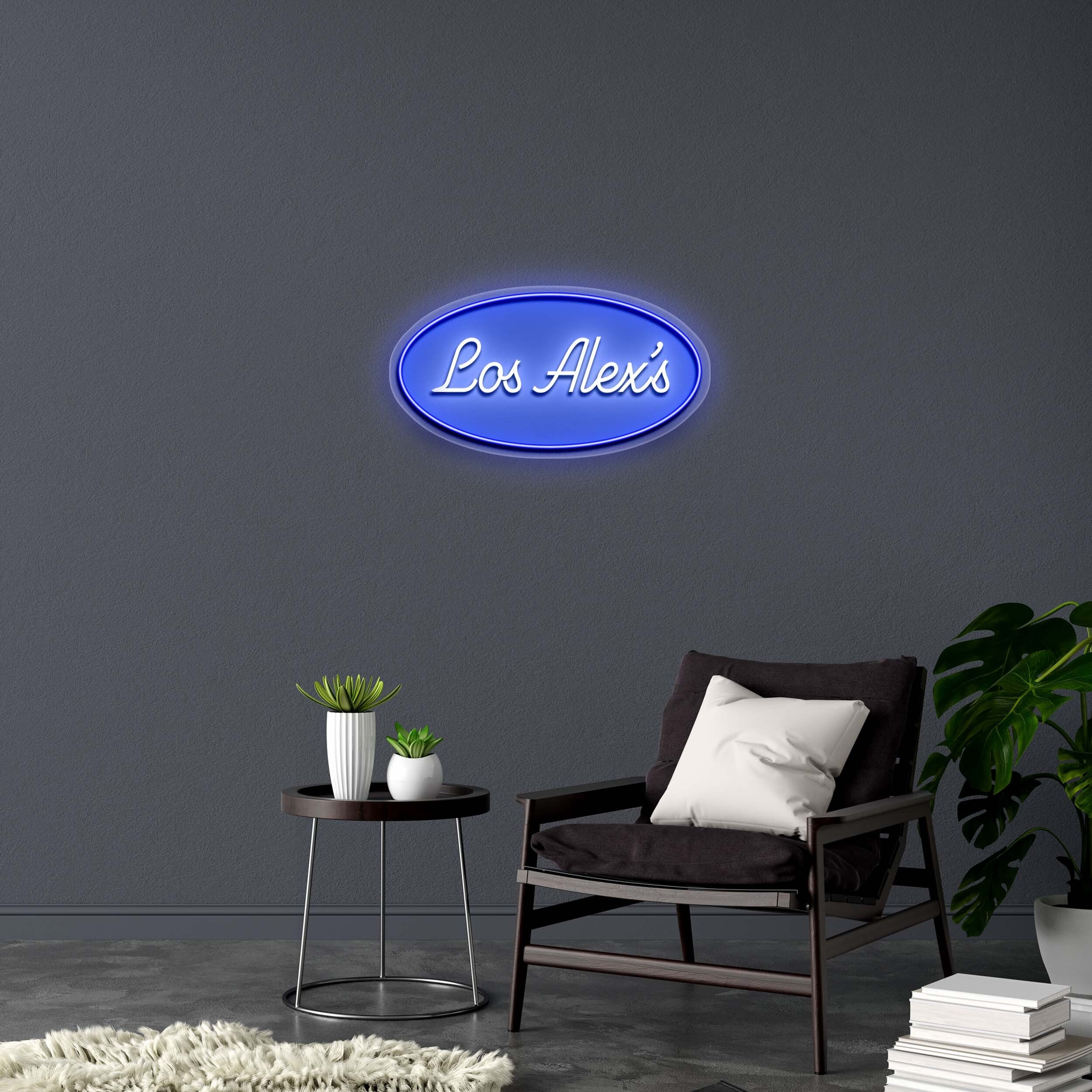 Los Alex's (version 2) - Premium Neon Artwork