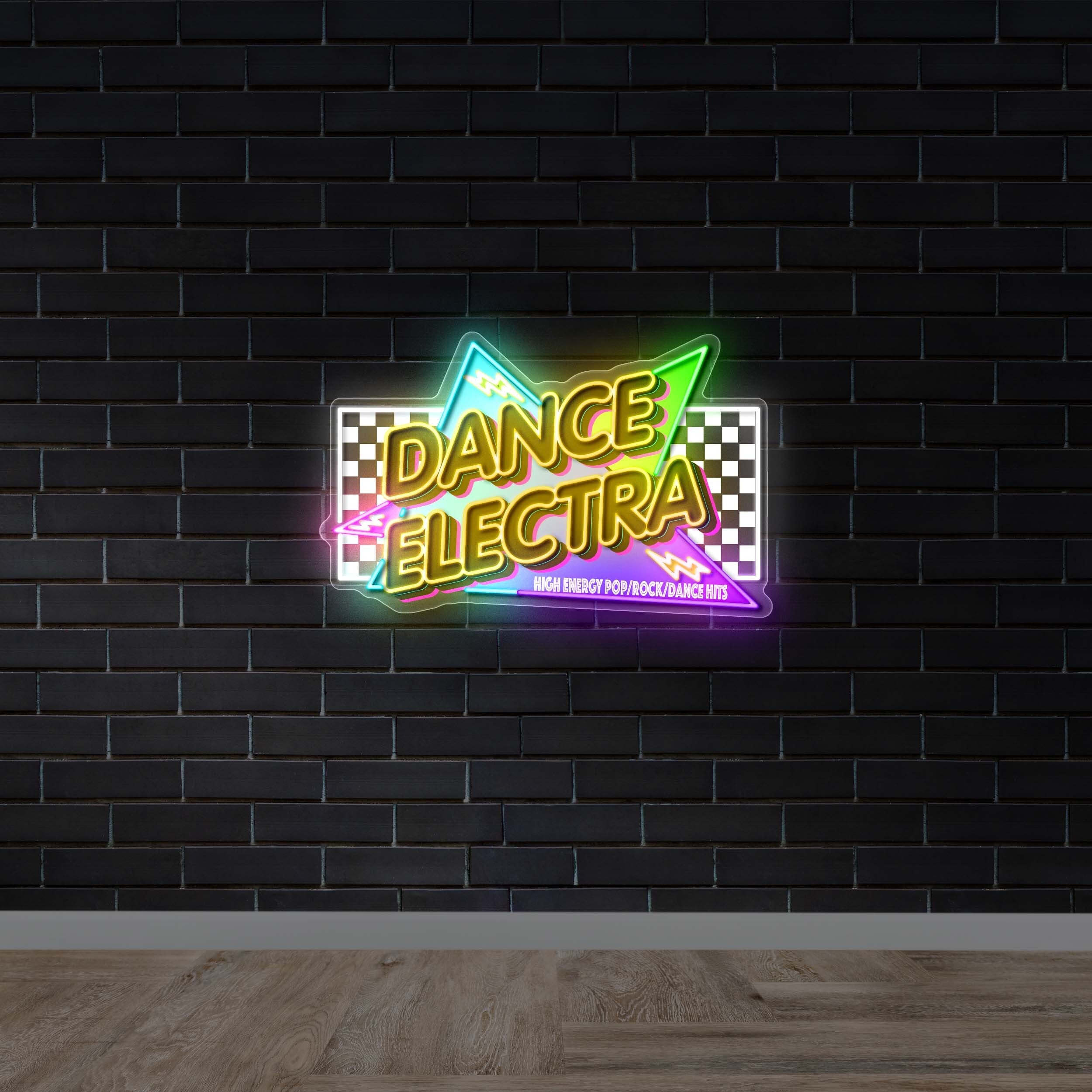 Dance Electra - Premium Neon Artwork