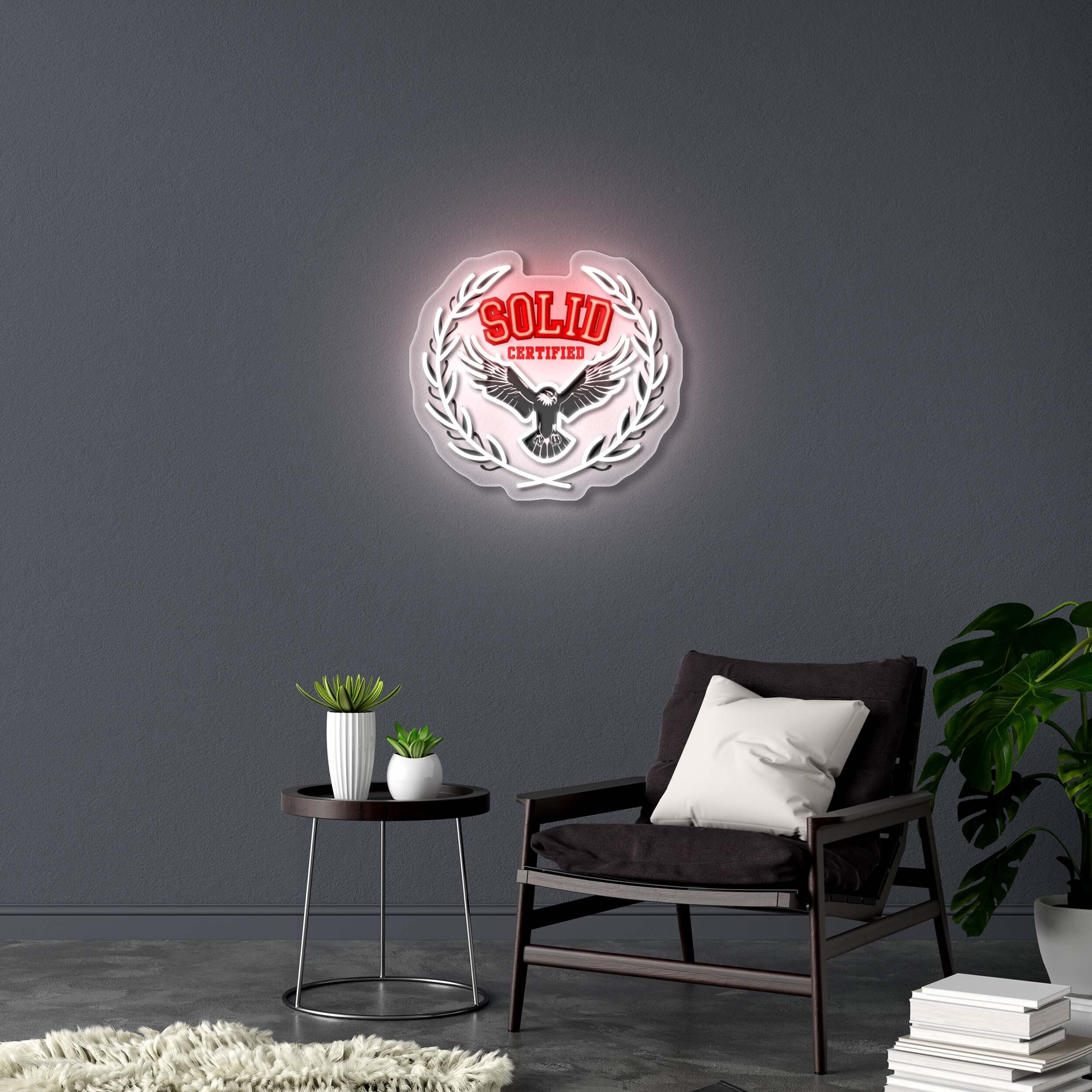SOLID CERTIFIED - Premium Neon Artwork