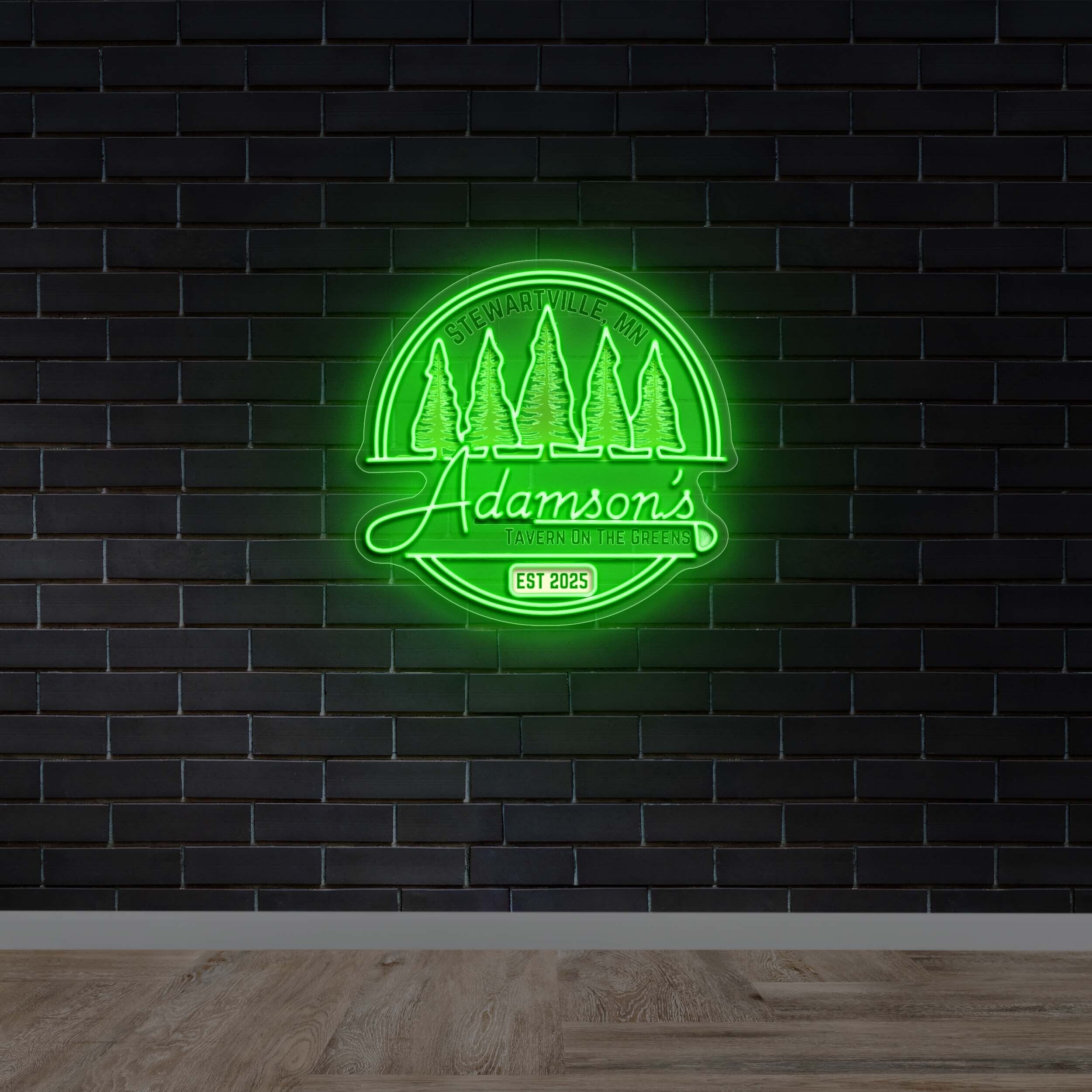Adamson's - Premium Neon Artwork