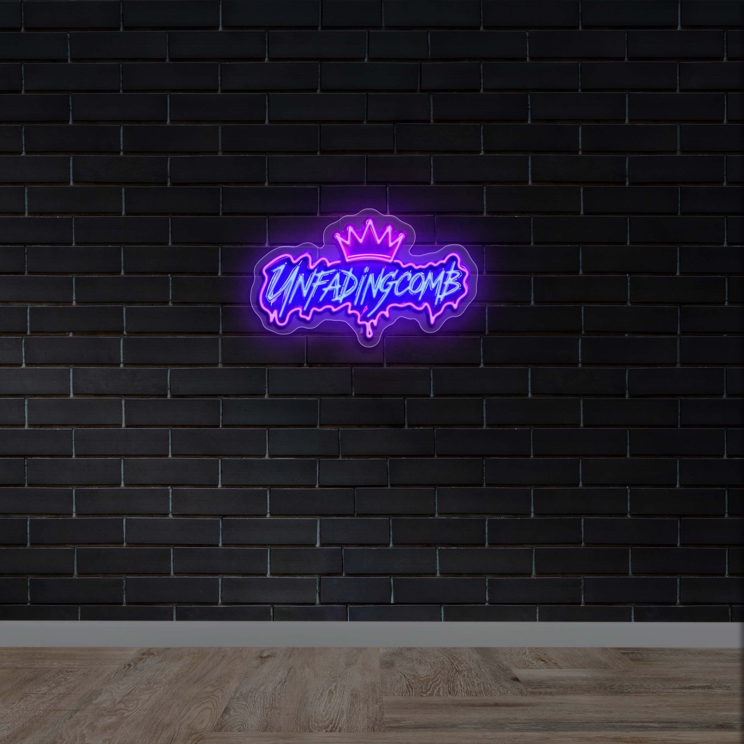 UNFADINGCOMB - Premium Neon Artwork