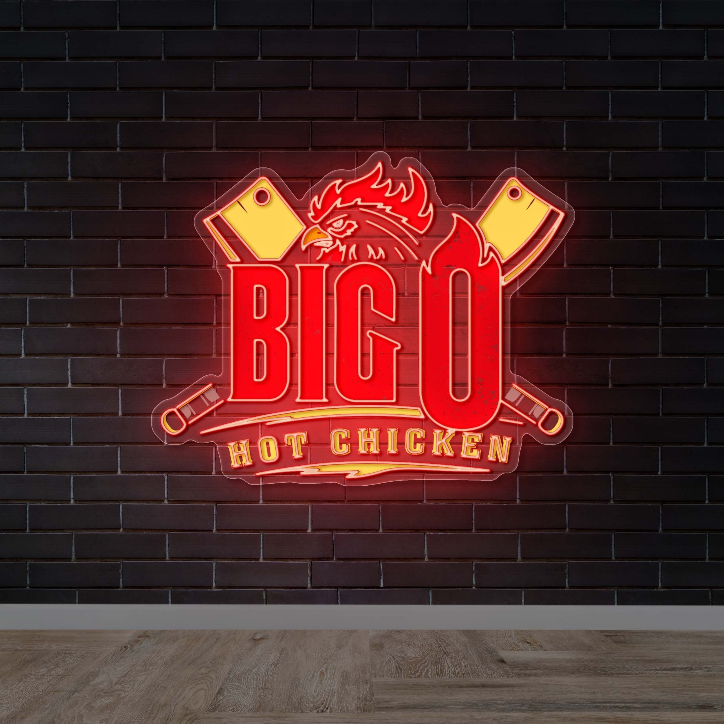 BIG O - Premium Neon Artwork